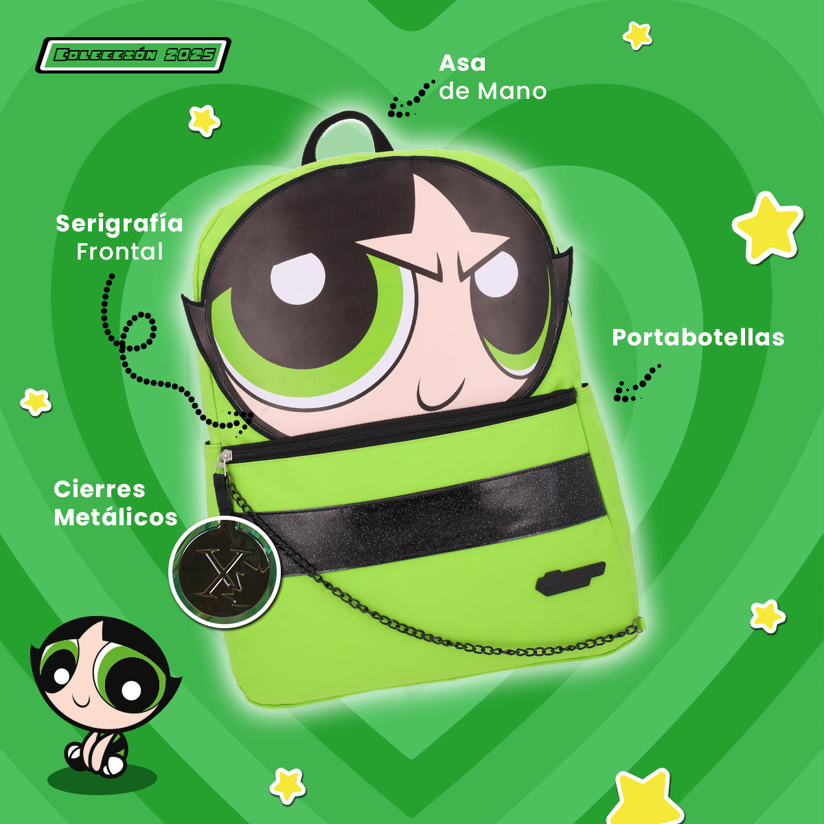 Mochila Bellota Las Chicas Superpoderosas New Edition