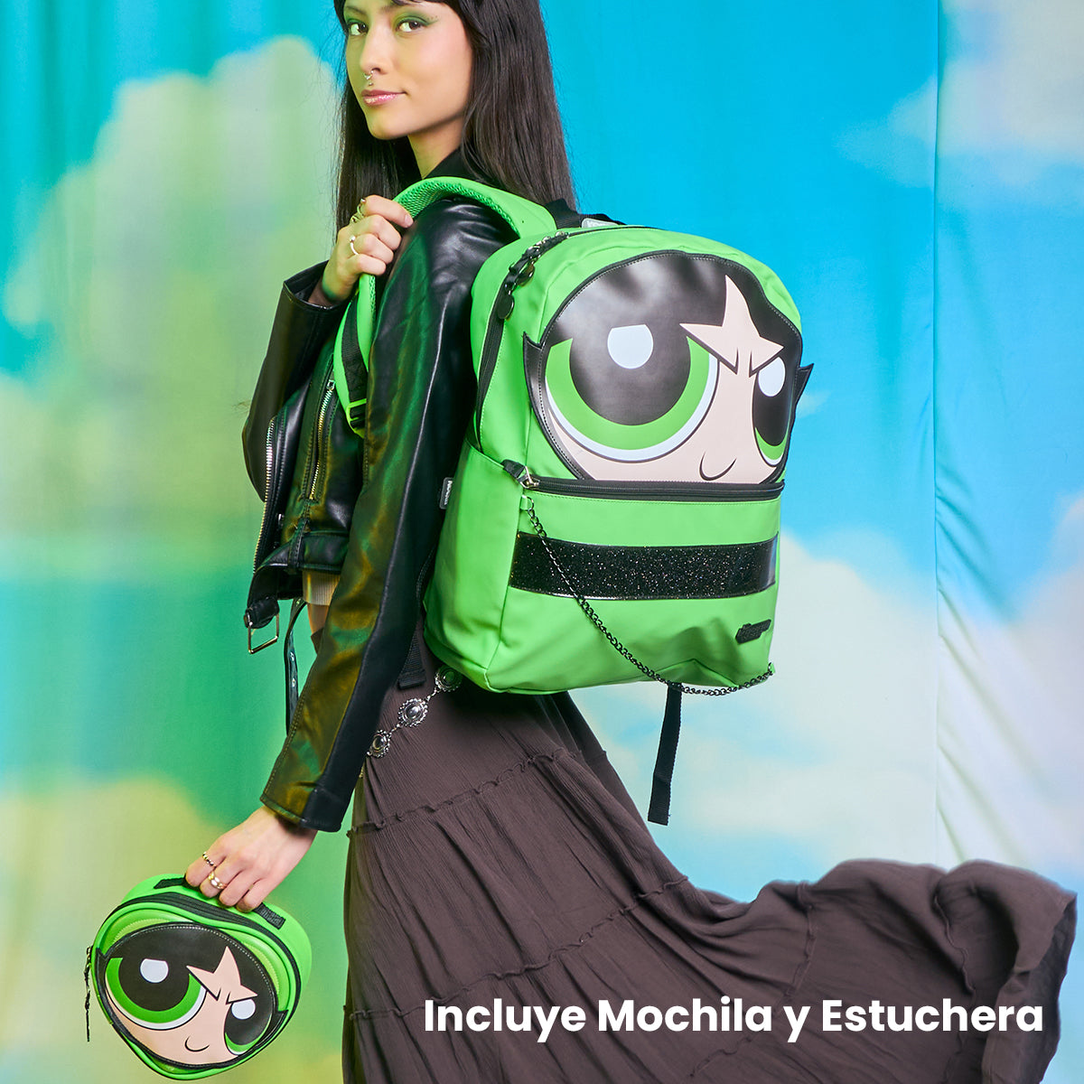 Set Mochila y Estuchera Bellota Las Chicas Superpoderosas New Edition