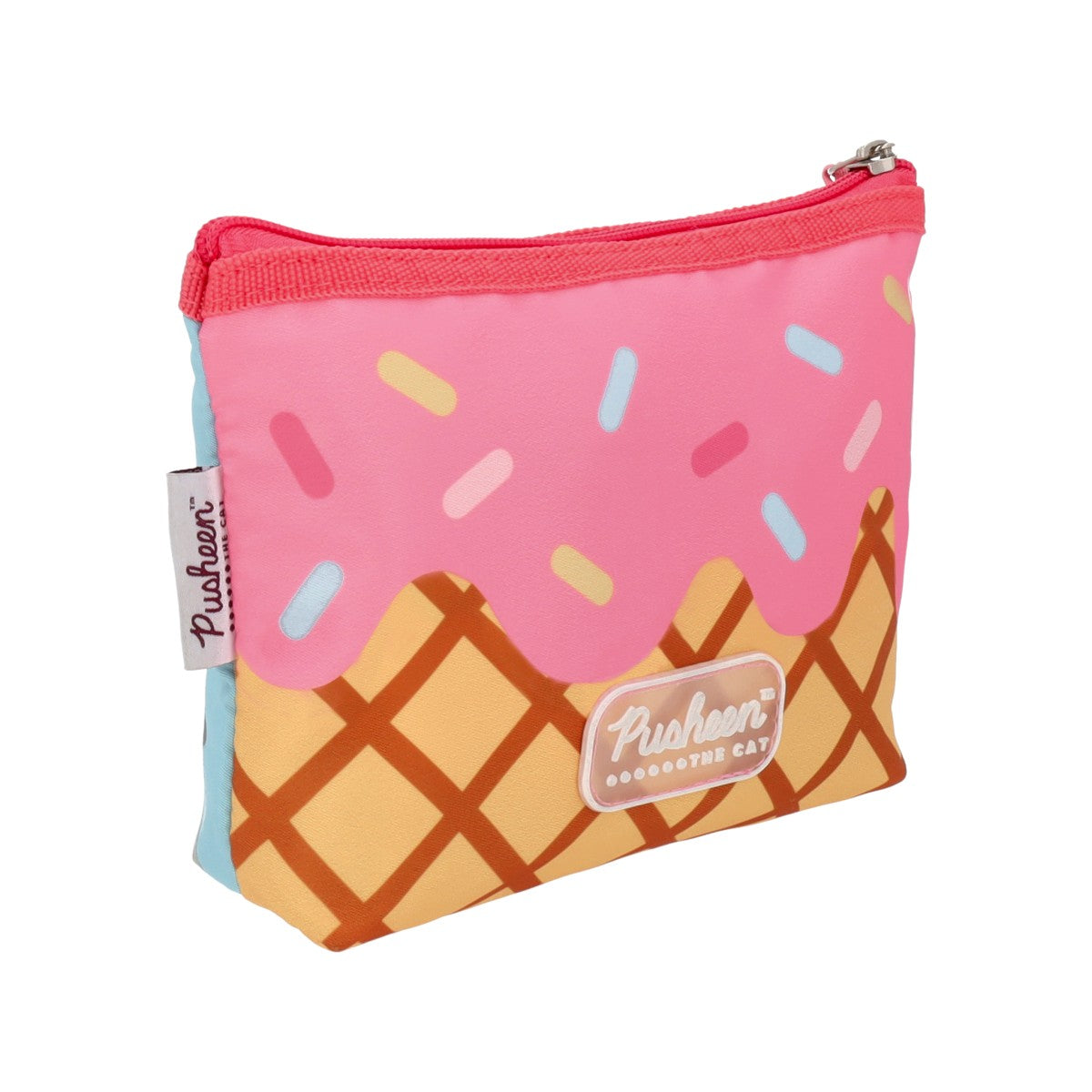 Estuchera Pusheen Heladero Menta y Fresa