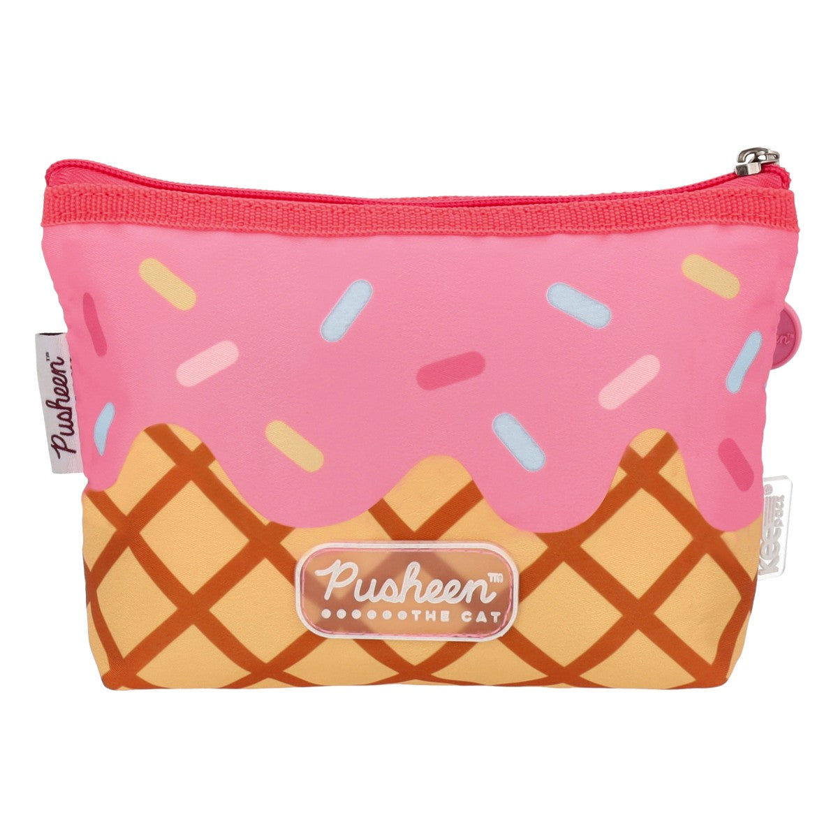 Estuchera Pusheen Heladero Menta y Fresa