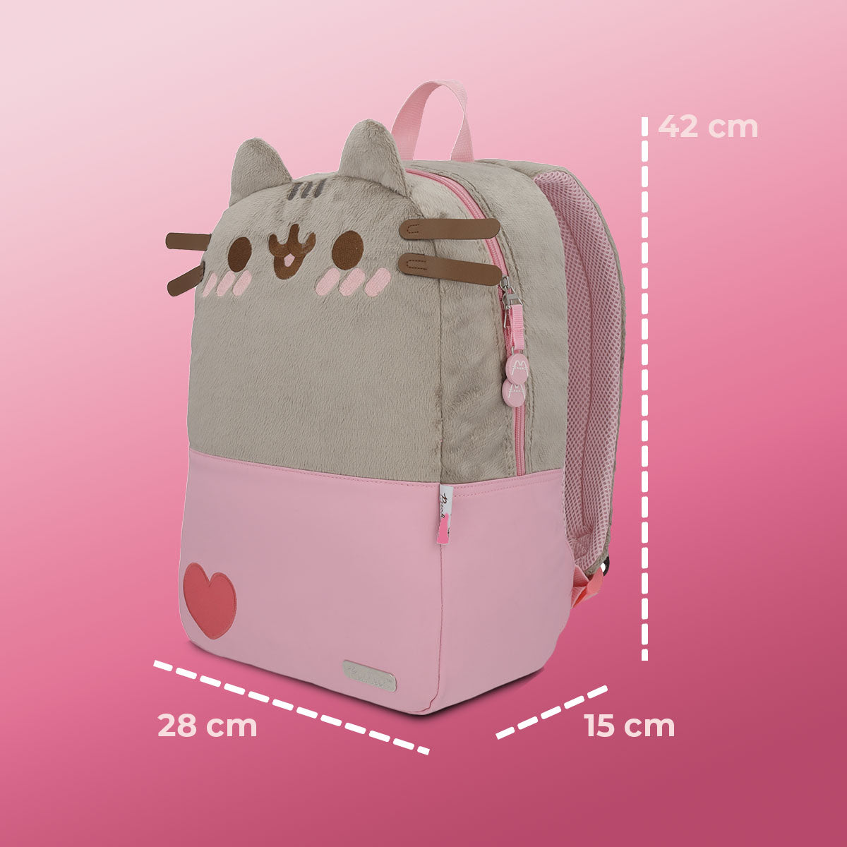 Set Mochila y Estuchera Pusheen Pink Sweet