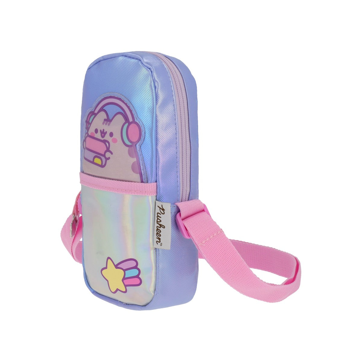 Estuchera Pusheen Music Holográfica