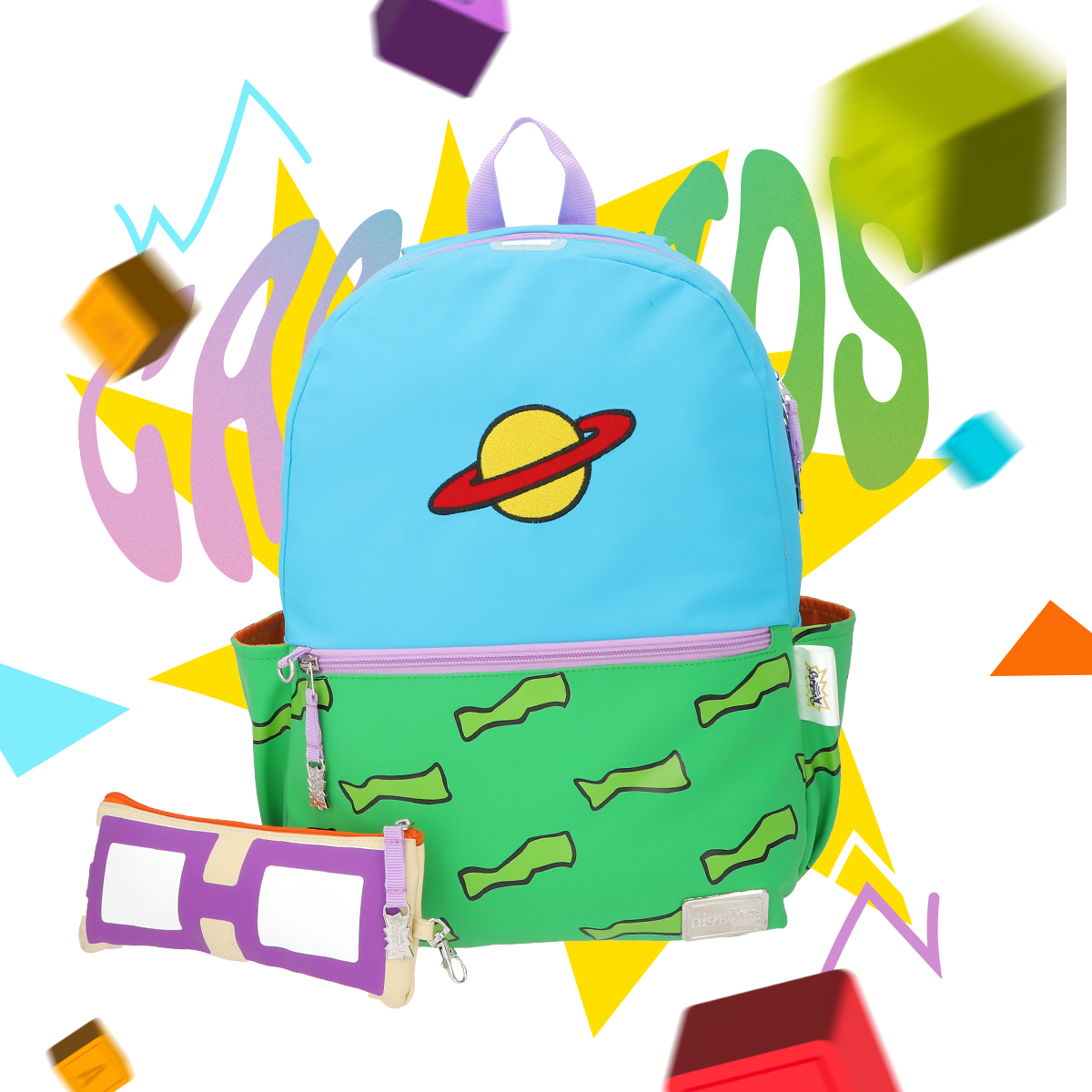 Mochila Rugrats Carlitos con Lapicera