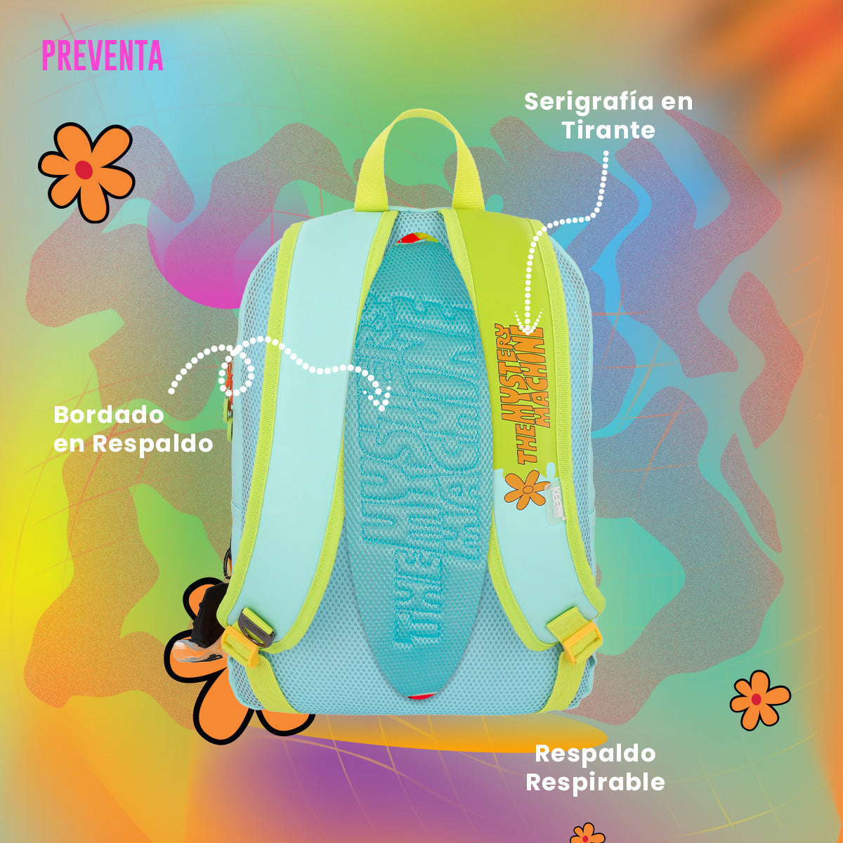 Set Mochila y Estuchera Máquina del Misterio