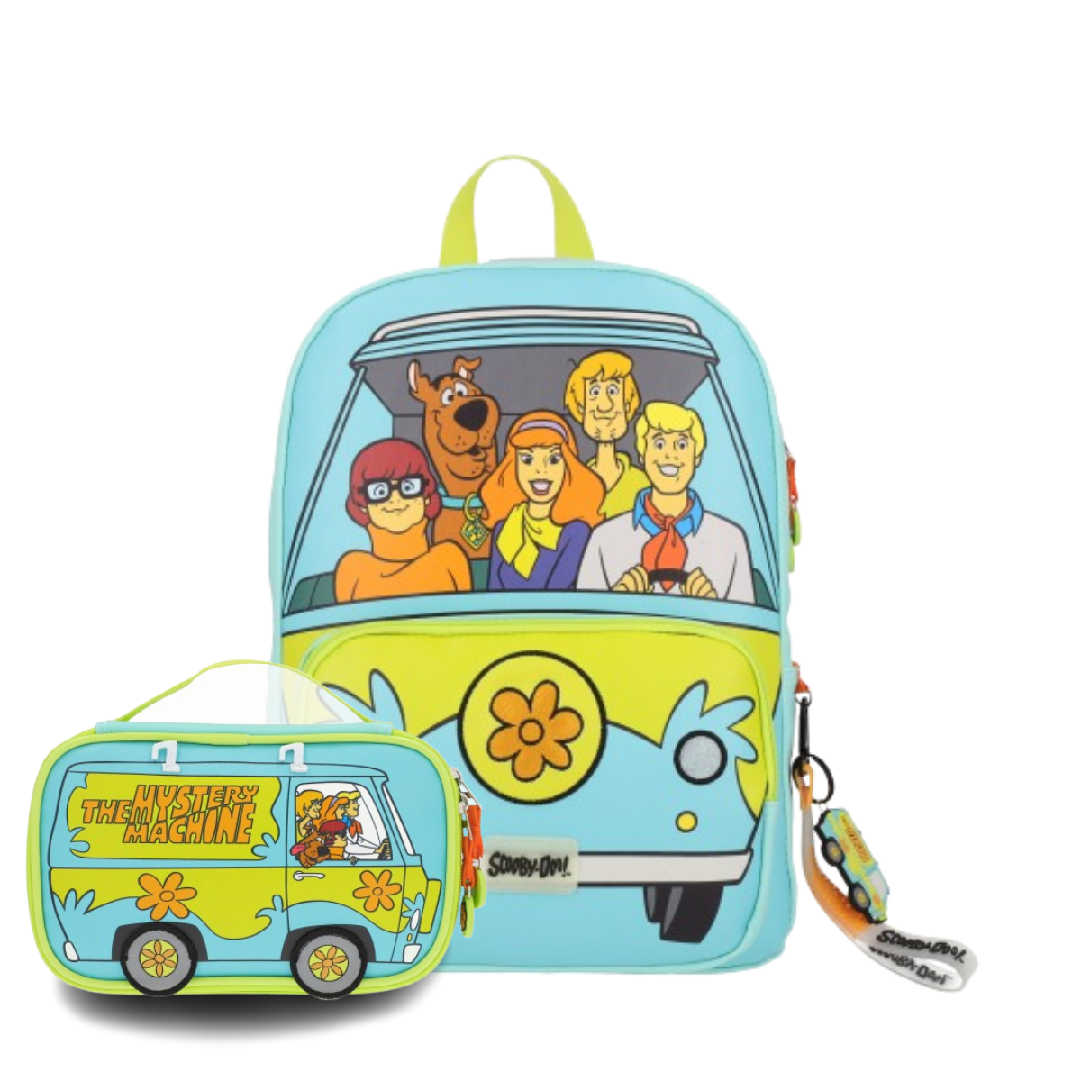 Set Mochila y Estuchera Máquina del Misterio