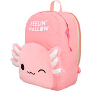 Mochila Squishmallows Ajolote Rosa
