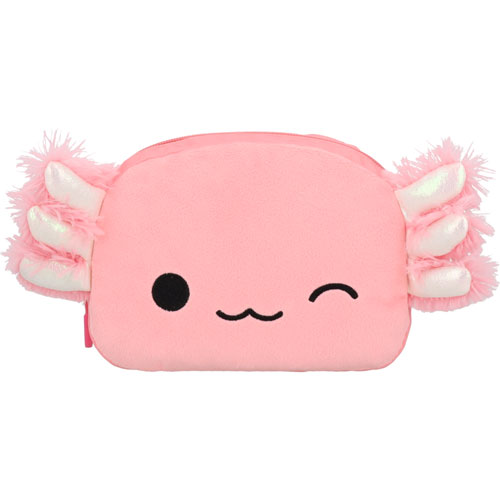 Estuchera Squishmallows Ajolote Rosa