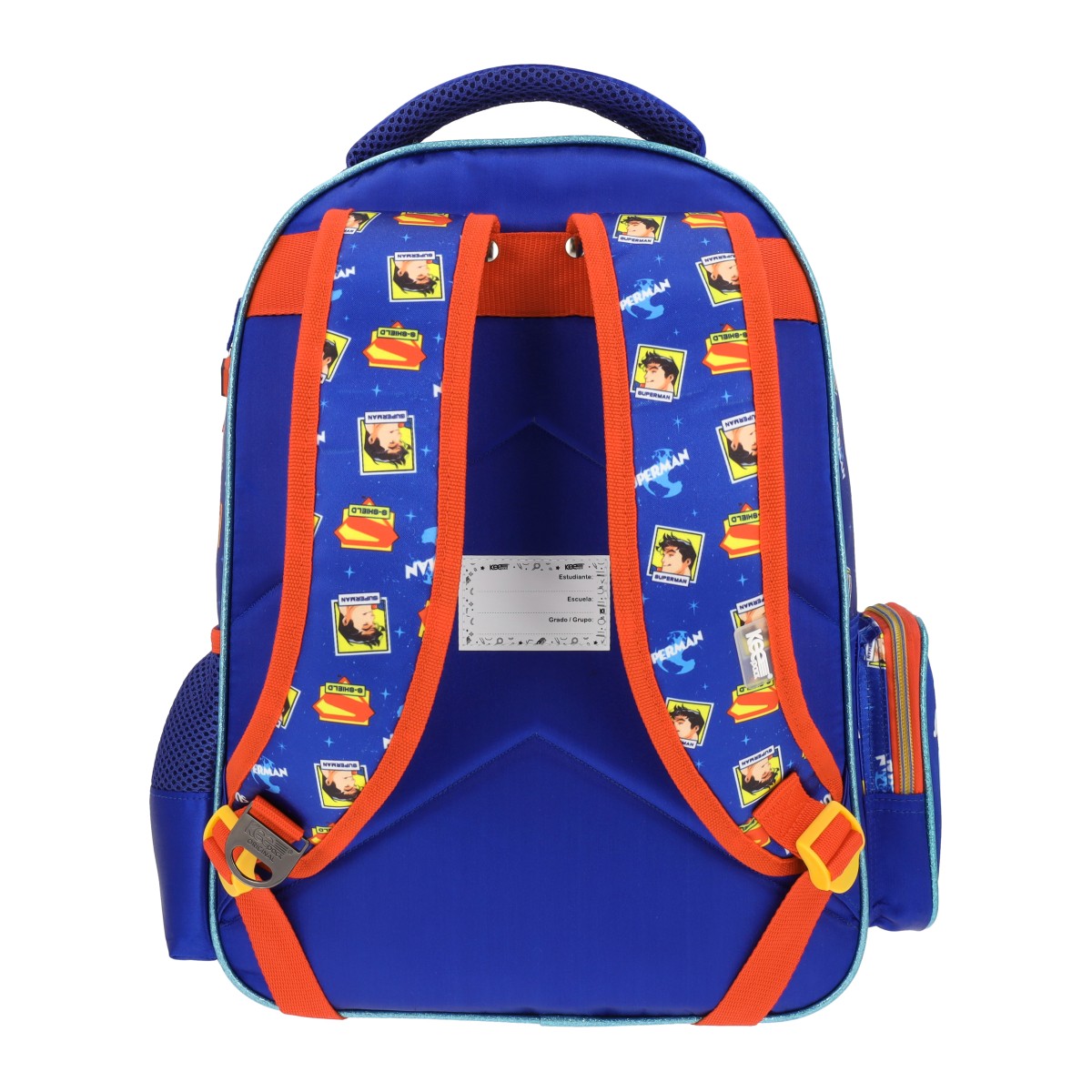 Mochila Escolar Primaria Superman Krypto Lenticular