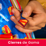 Set Mochila, Lonchera y Estuchera Escolar Superman Krypto Lenticular