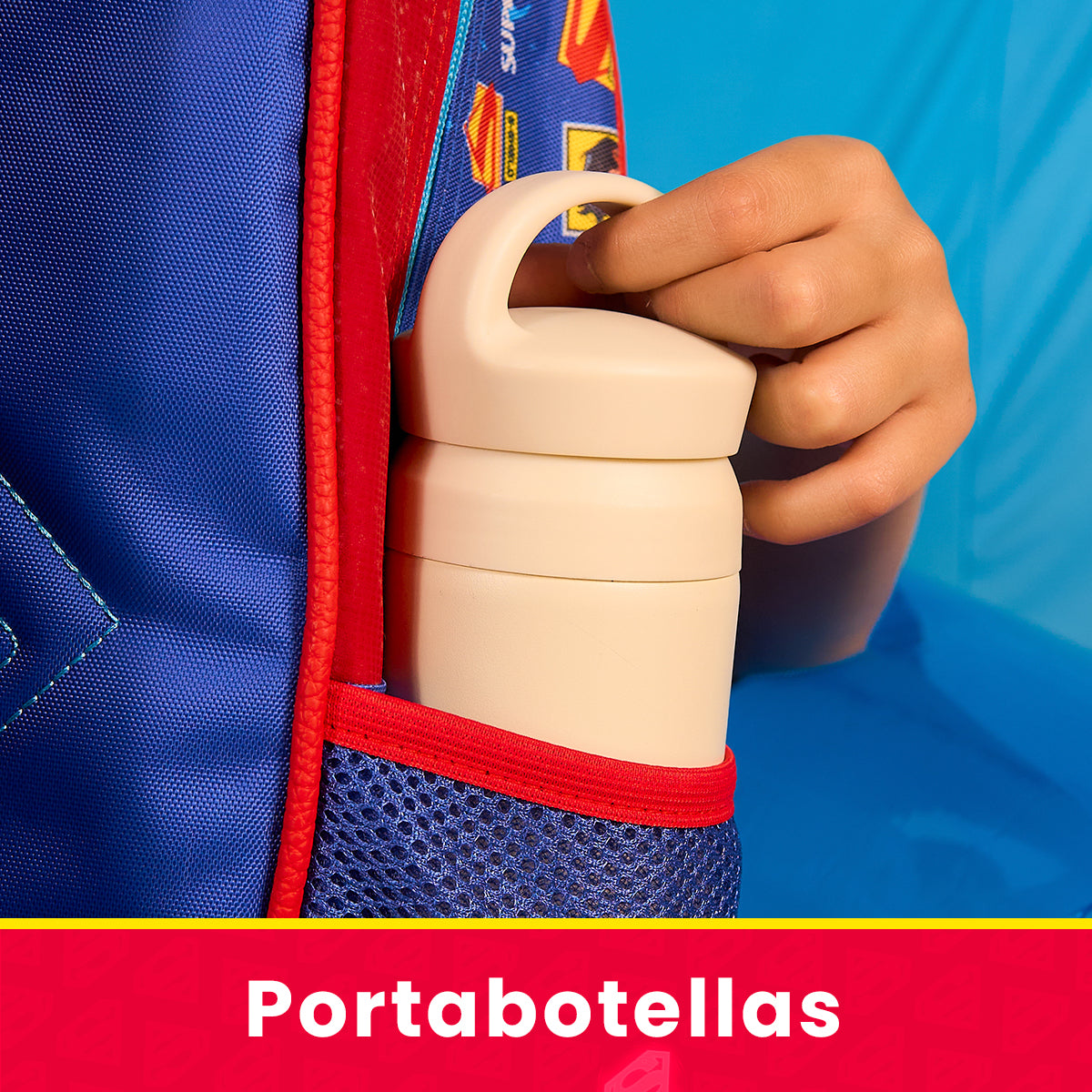 Mochila Escolar Superman Hero Armor