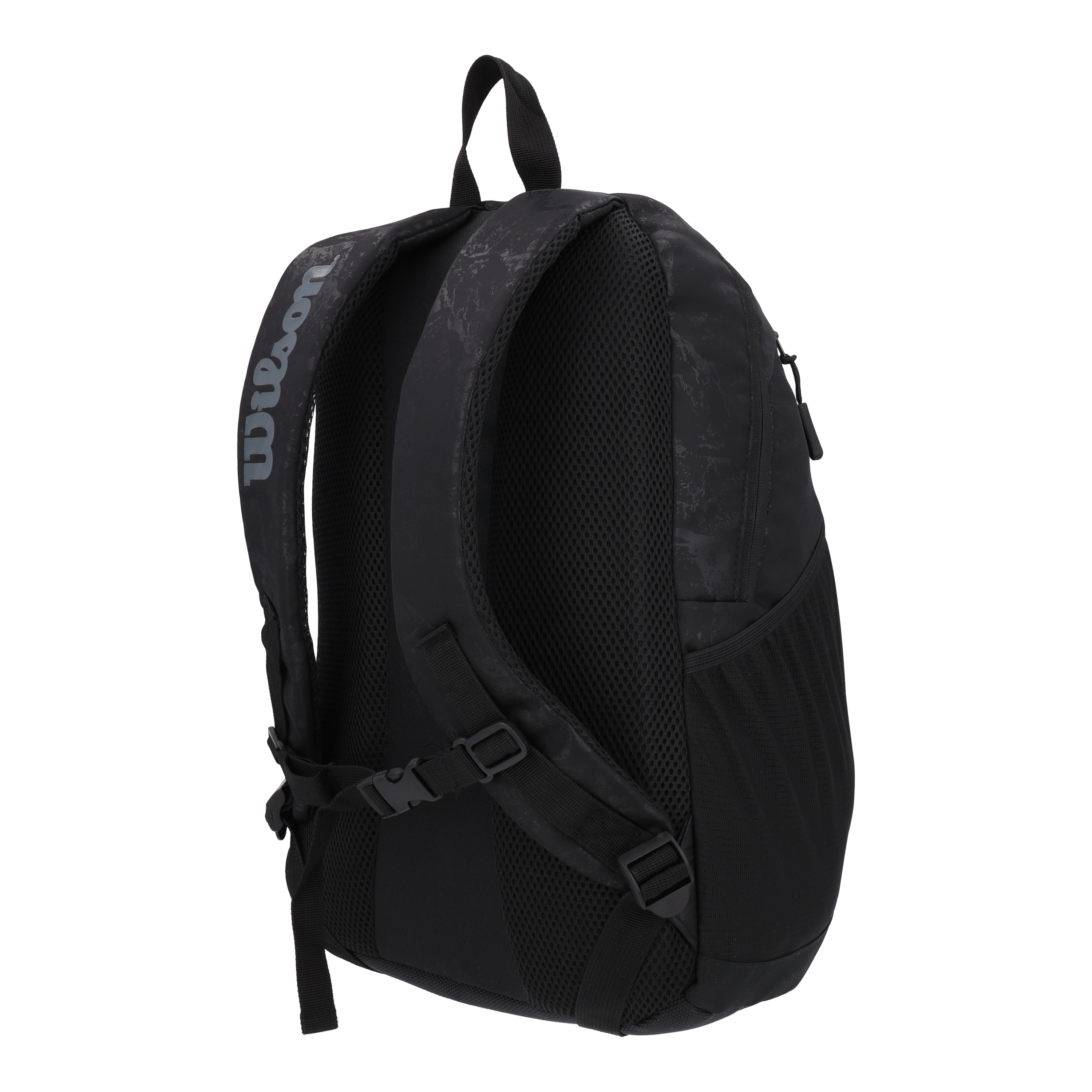 Mochila Wilson Negra con Broches Ajustables