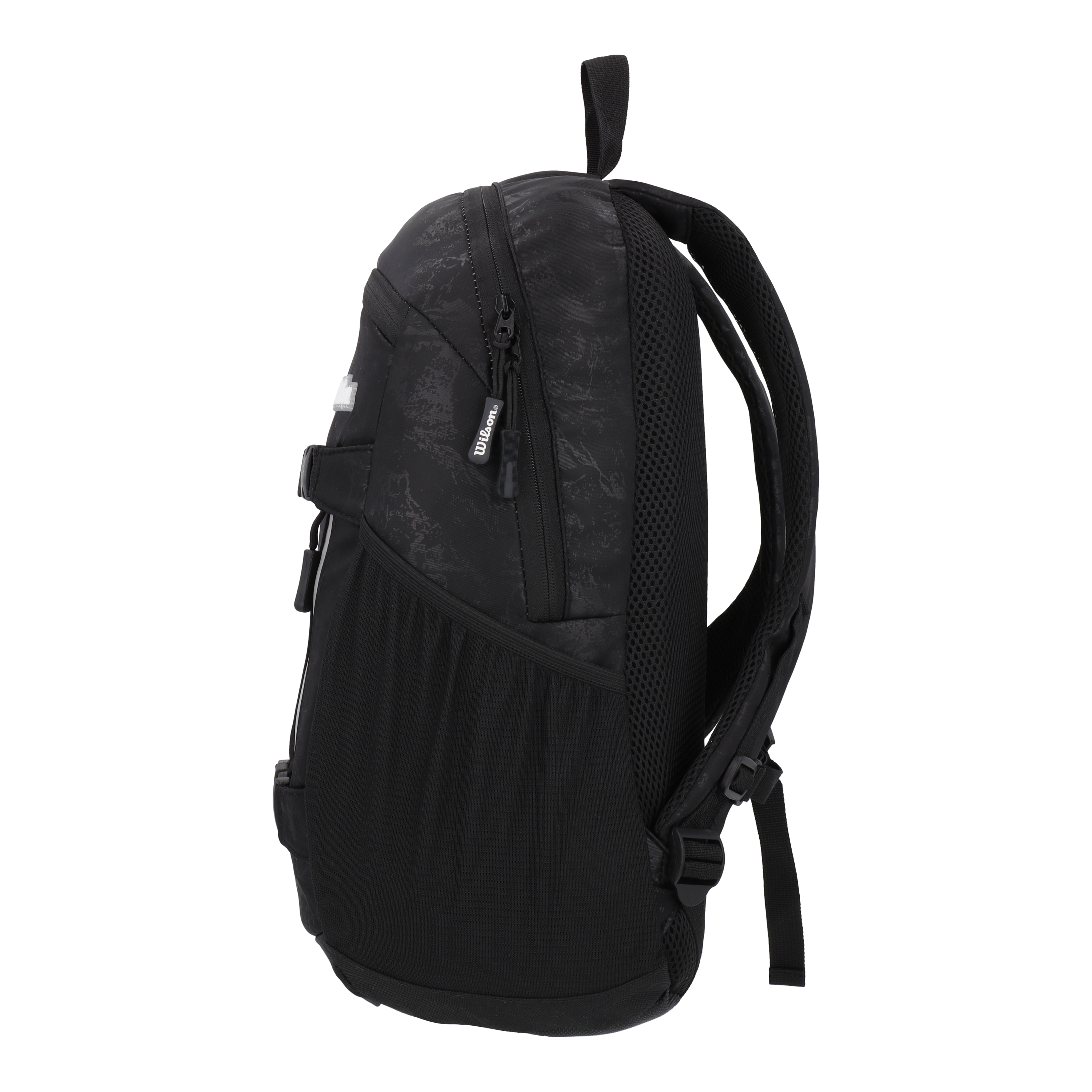 Mochila Wilson Negra con Broches Ajustables