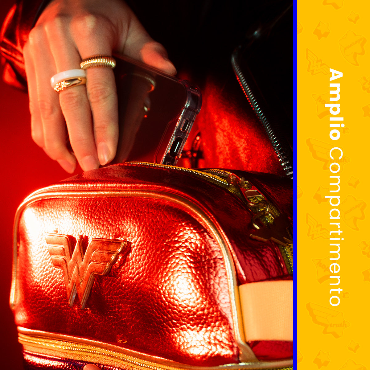 Estuchera Cosmetiquera Wonder Woman - Edicion Especial