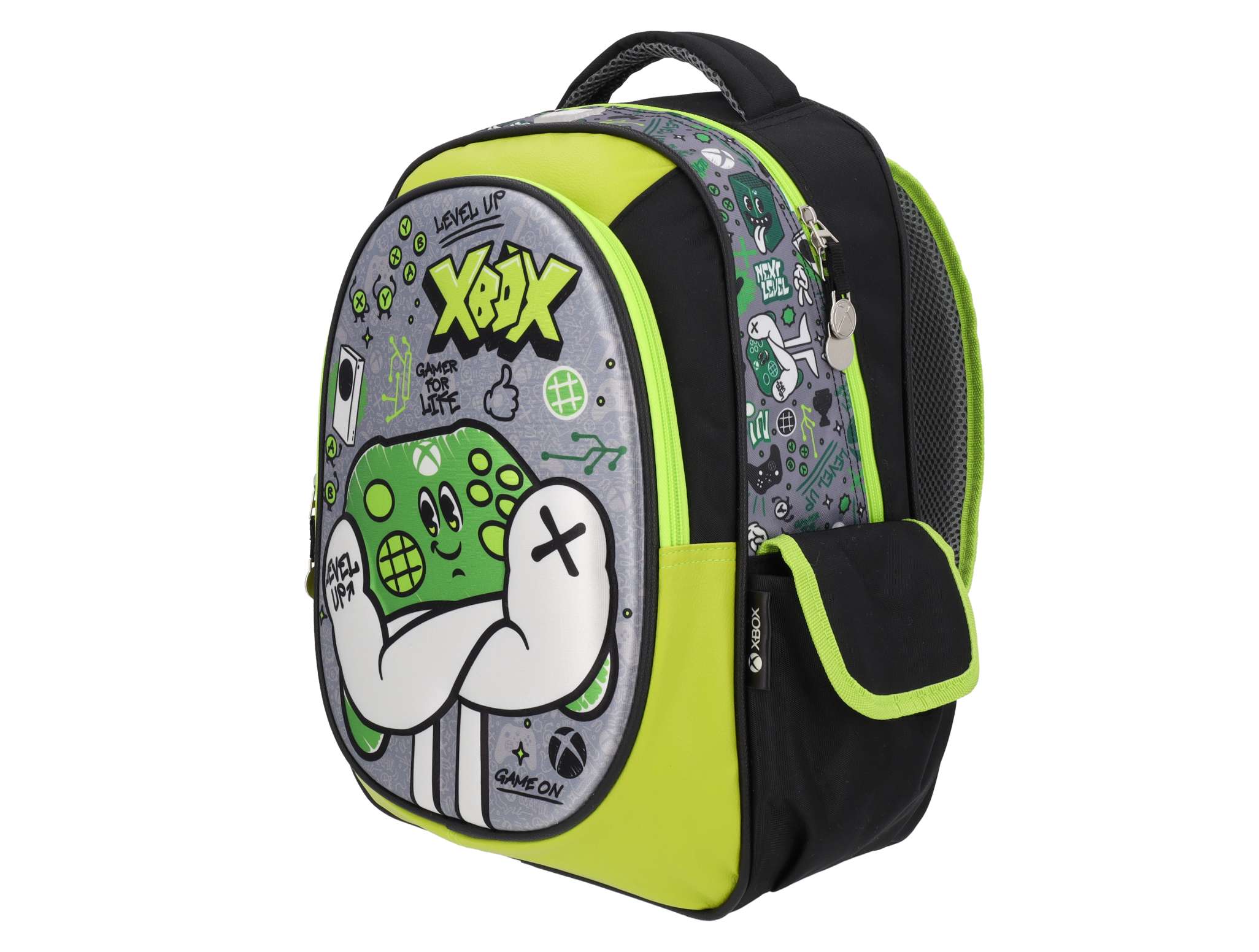 Mochila Escolar Xbox Power Up