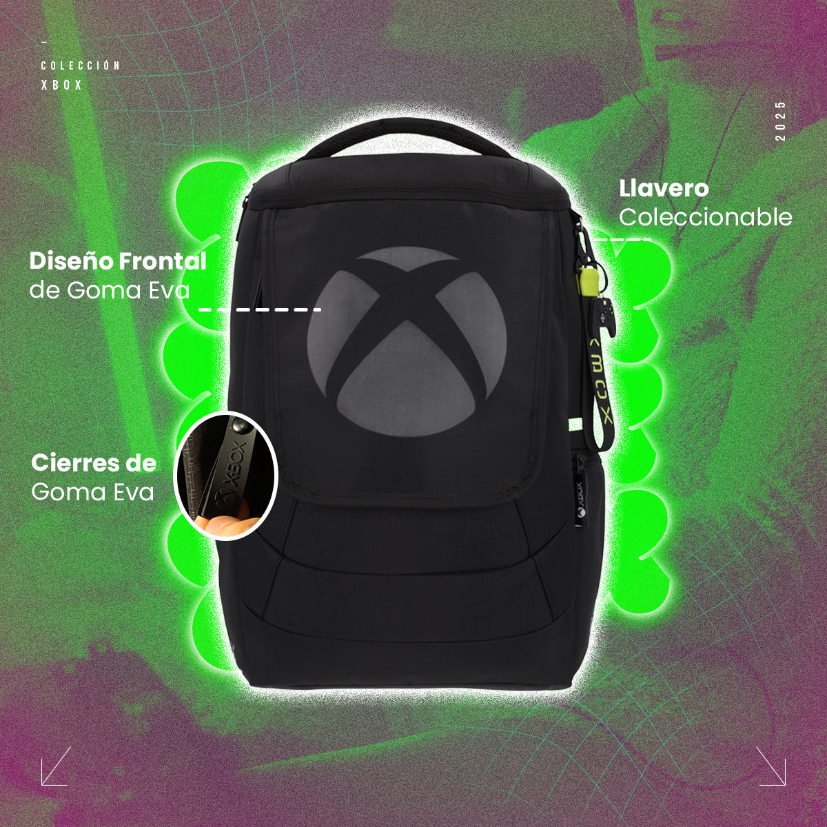 Mochila Xbox Black Game