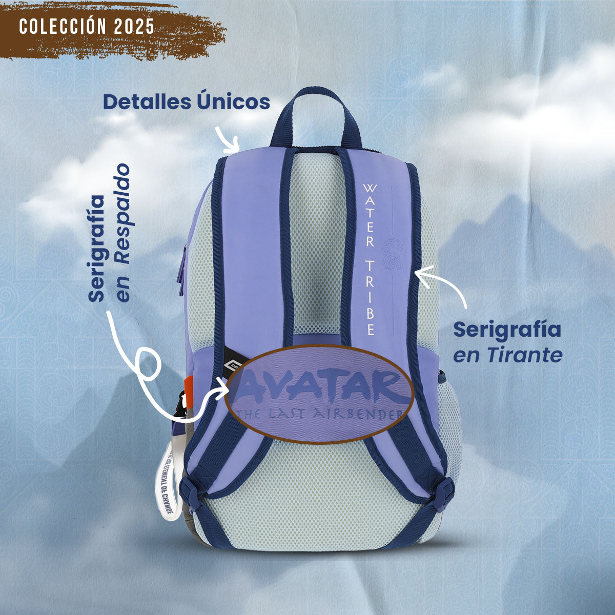 Mochila Avatar Nación del Agua