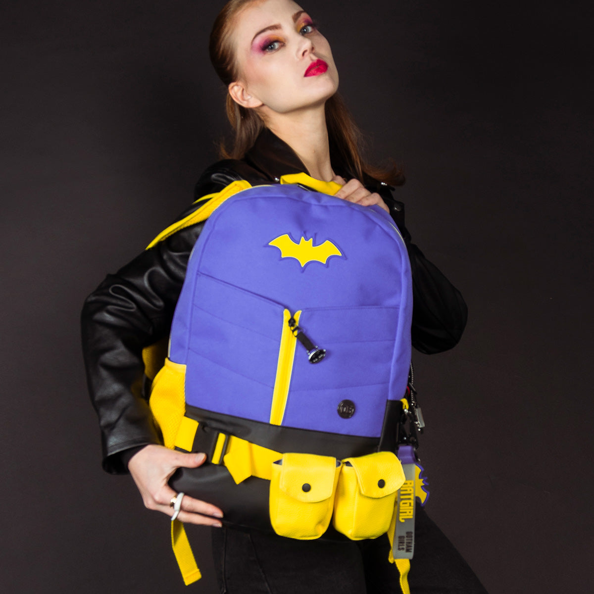 Set Mochila y Estuchera Batgirl