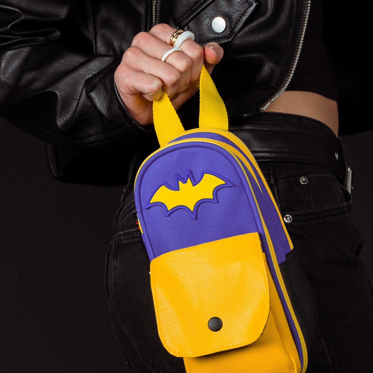 Set Mochila y Estuchera Batgirl