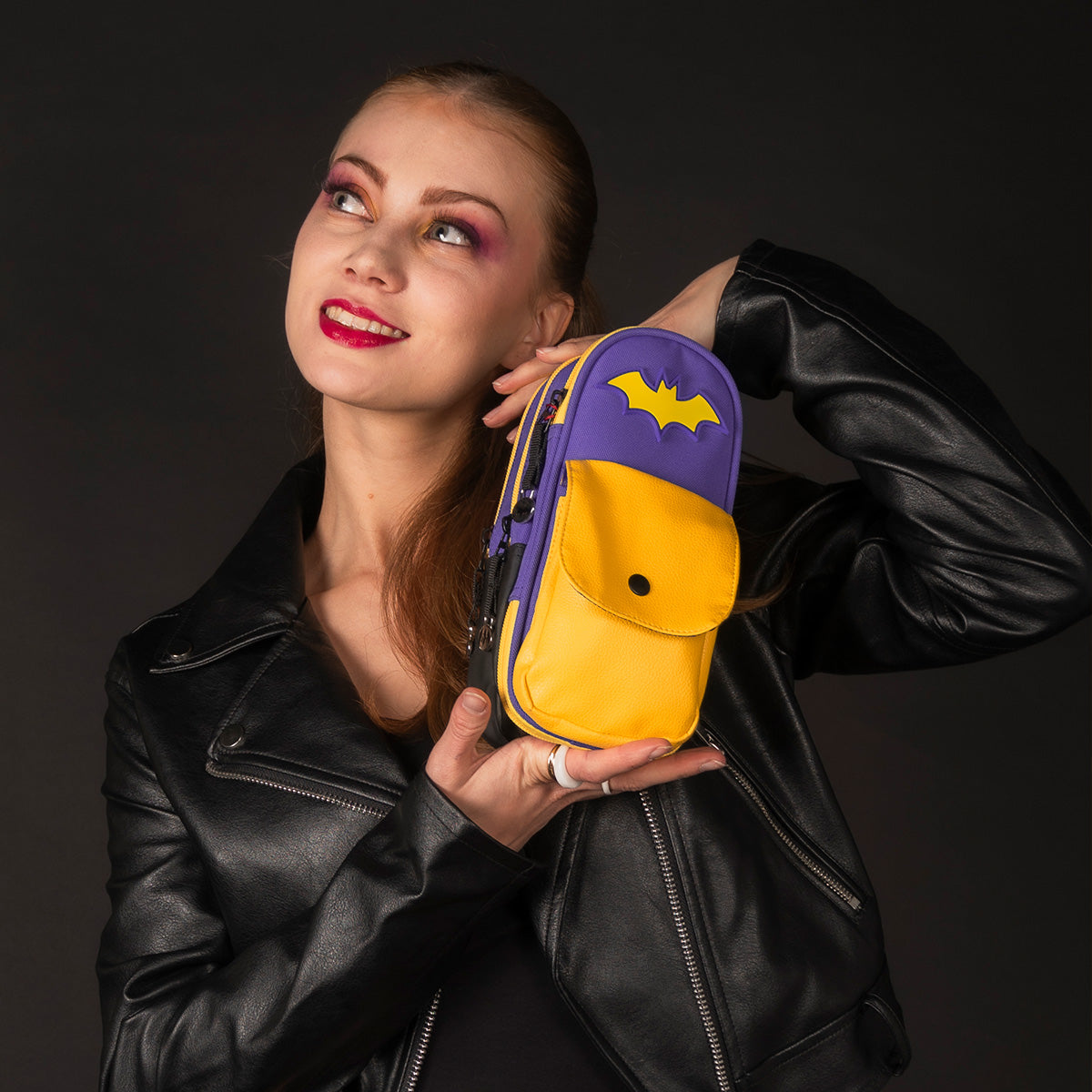 Set Mochila y Estuchera Batgirl