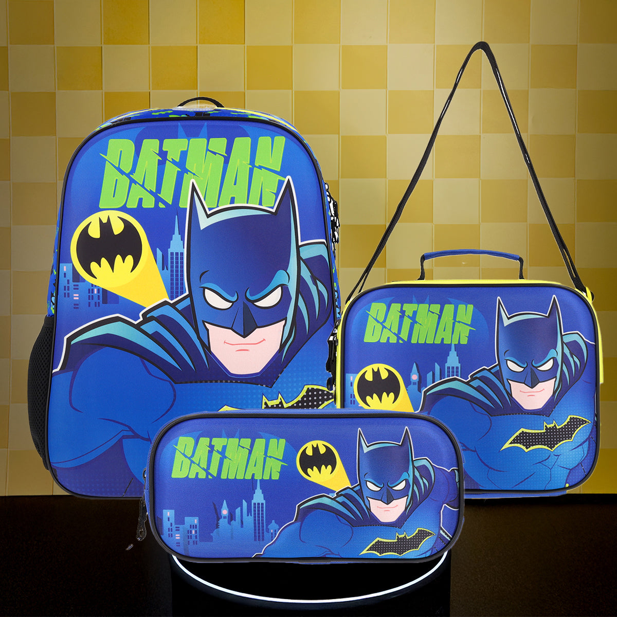 Set Mochila, Lonchera y Lapicera Batiseñal