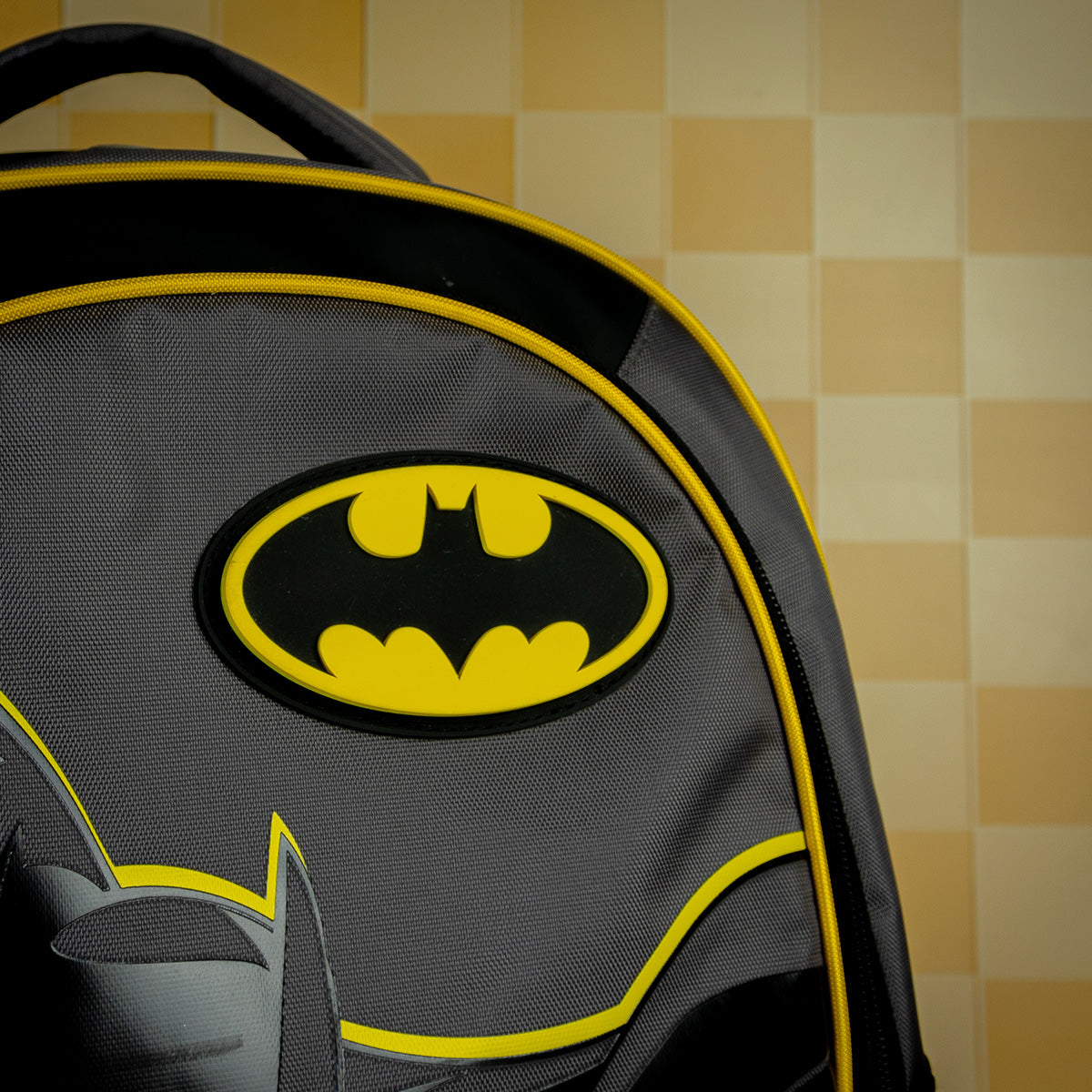 Set Escolar Mochila y Lapicera Batman con Alas