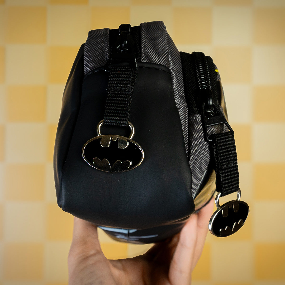 Set Escolar Mochila y Lapicera Batman con Alas