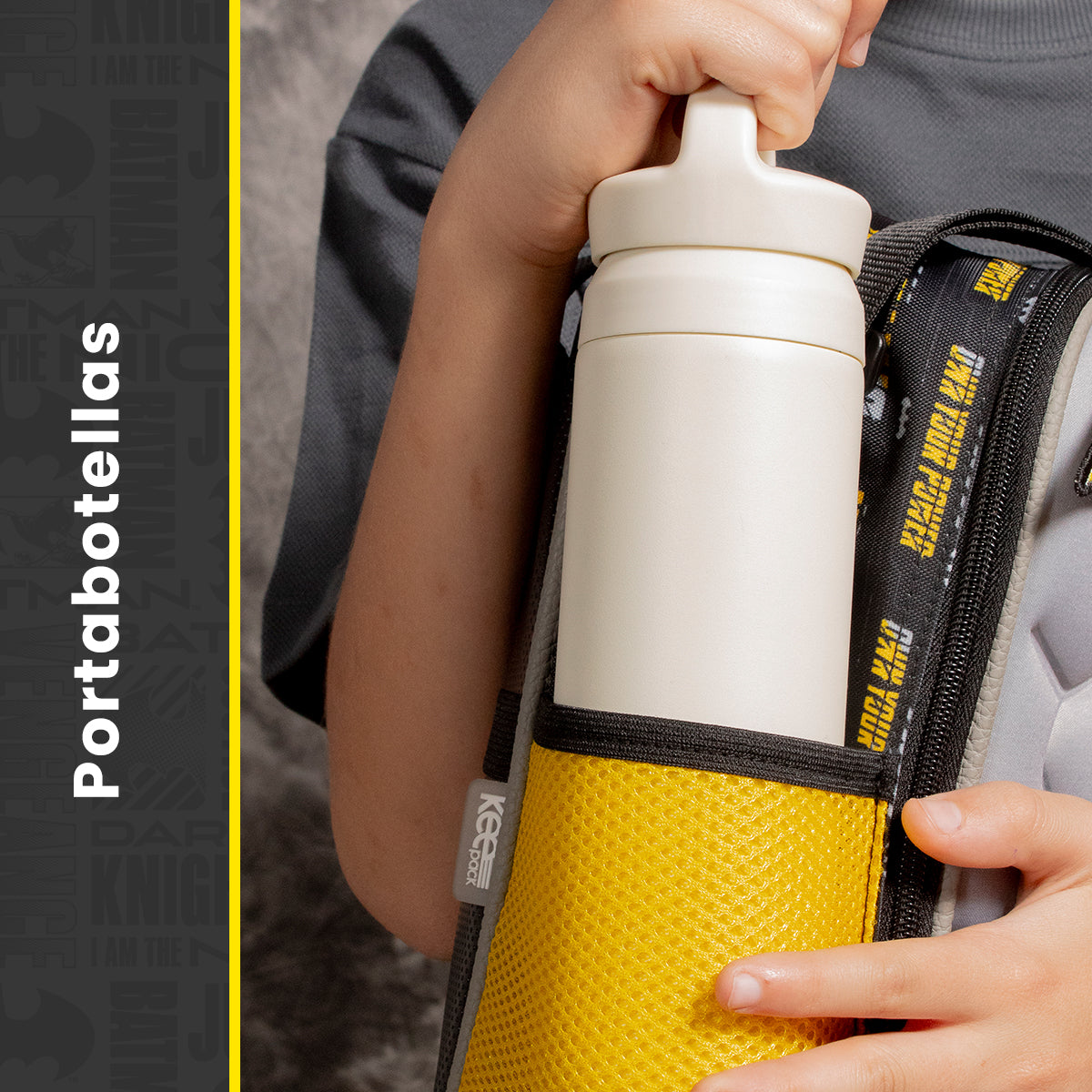 Set Mochila, Lonchera y Estuchera Escolar Batman Hero Armor