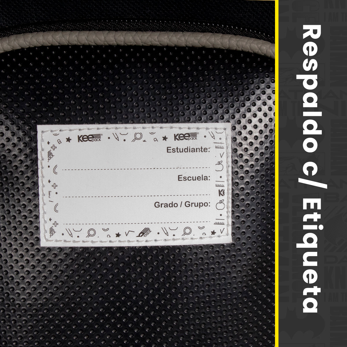 Set Mochila, Lonchera y Estuchera Escolar Batman Hero Armor