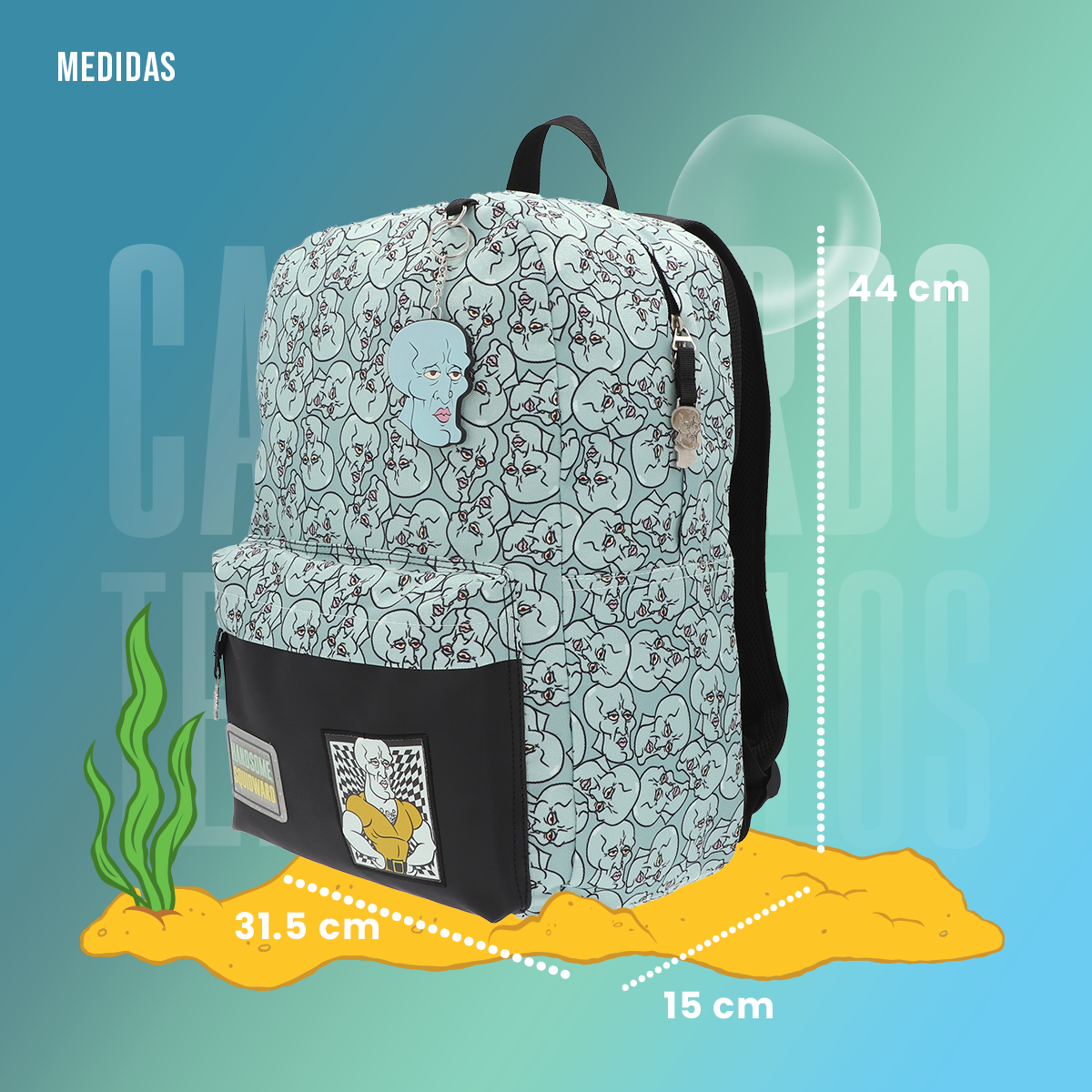 Mochila Calamardo Guapo