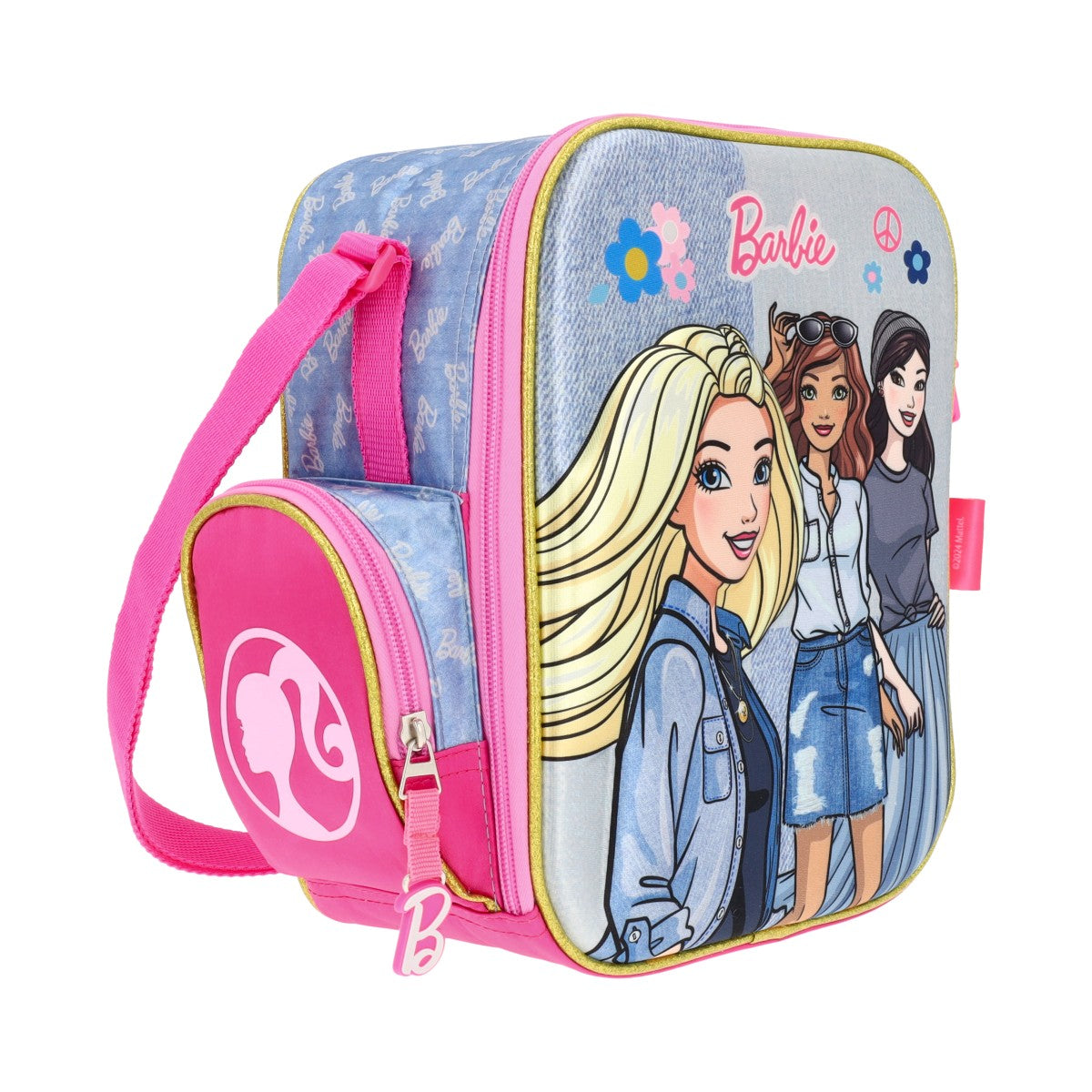 Lonchera Escolar Barbie y sus Amigas
