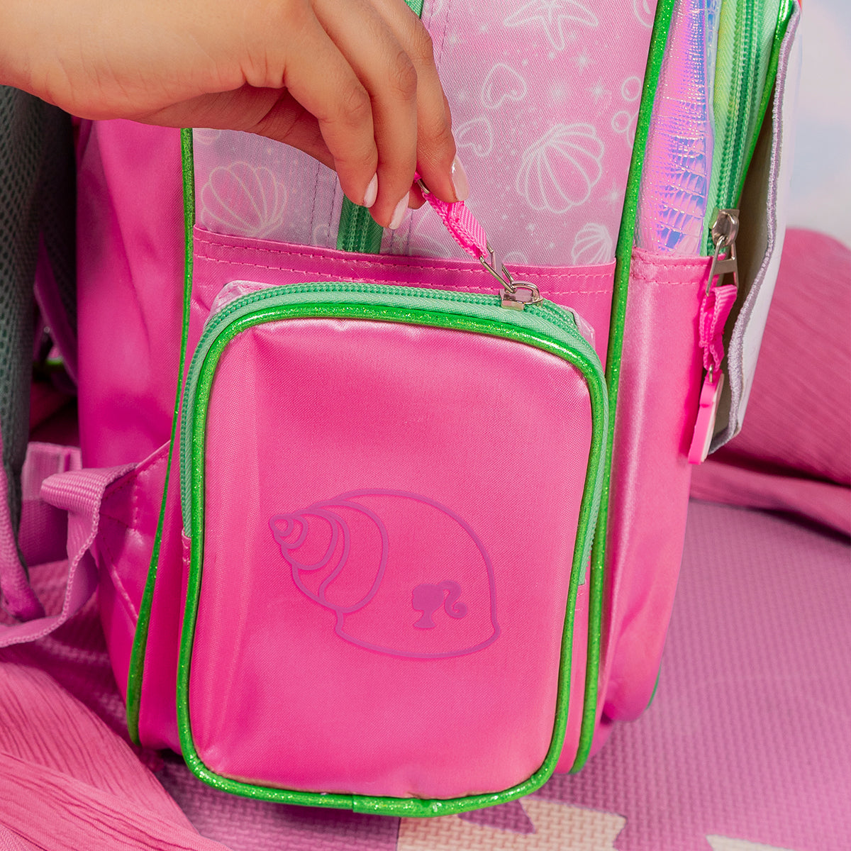Set Mochila y Estuchera Barbie Sirena