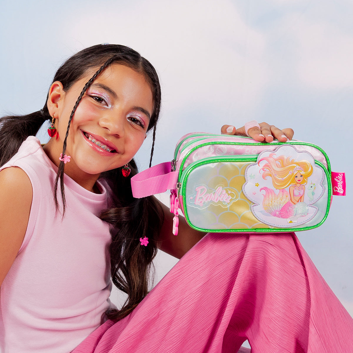 Set Mochila y Estuchera Barbie Sirena