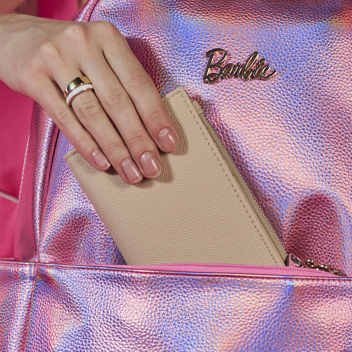 Set Mochila. Lonchera y Estuchera Barbie Pink Fantasy