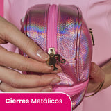 Set Mochila. Lonchera y Estuchera Barbie Pink Fantasy