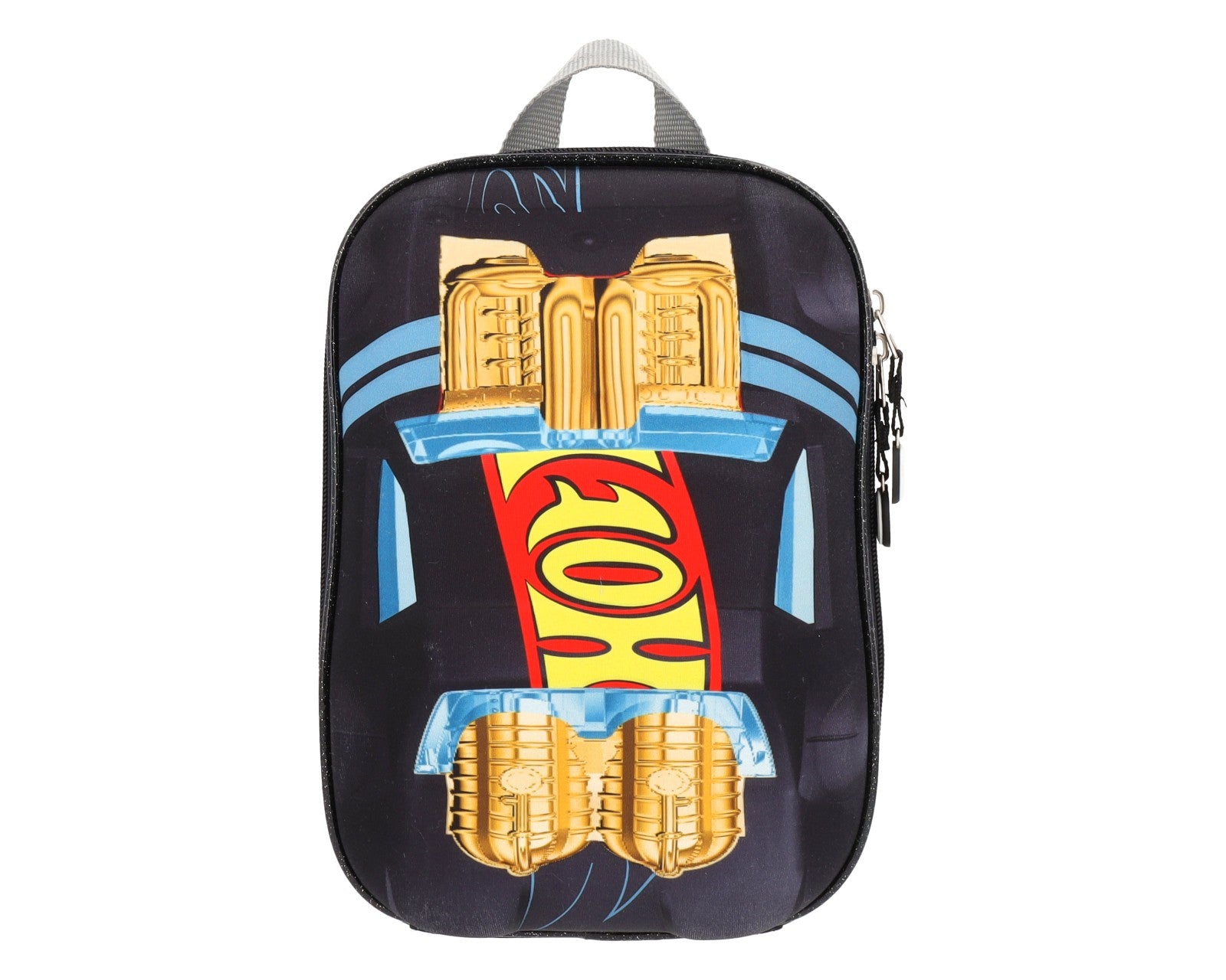 Lonchera en Forma de Hot Wheels Negro