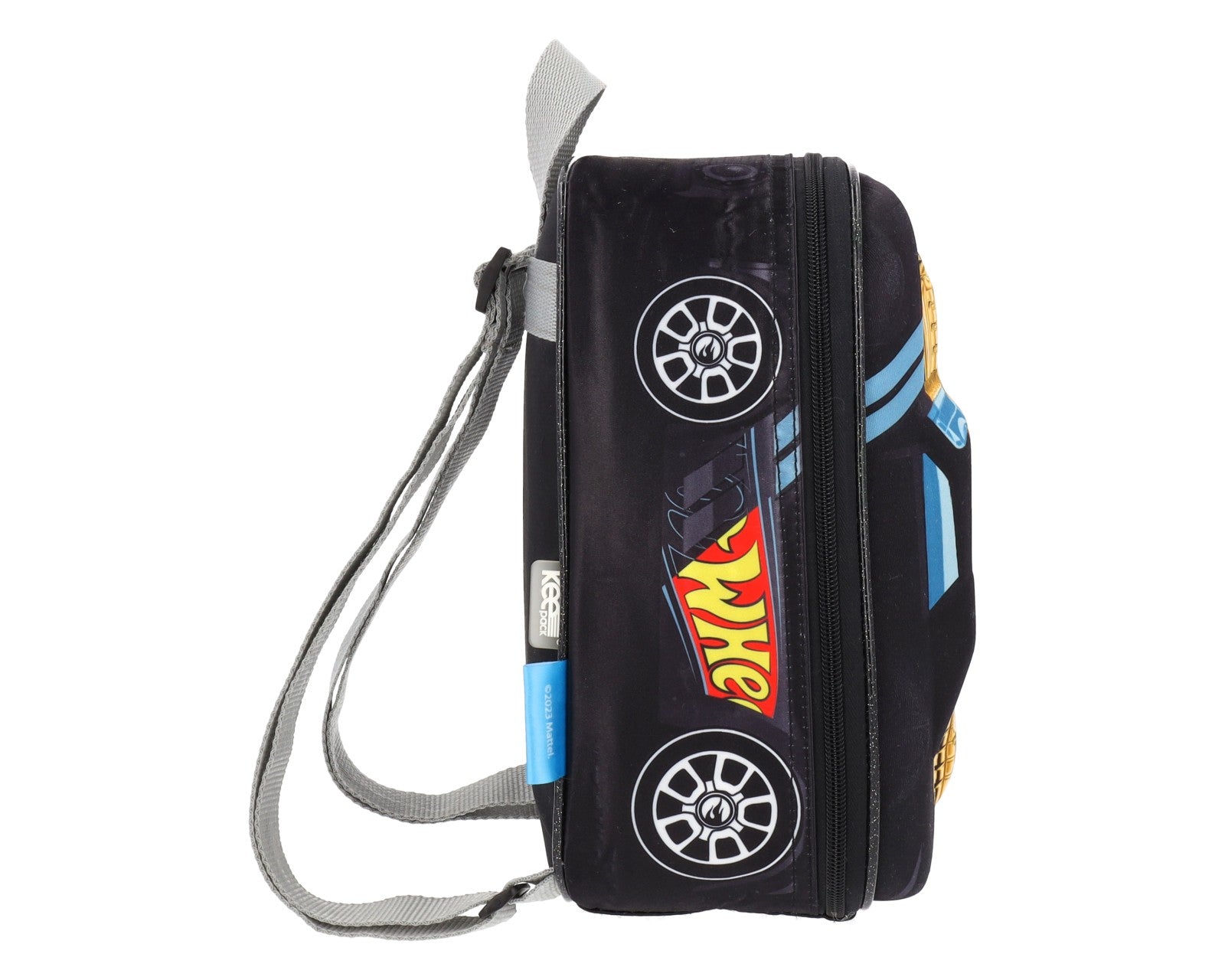 Lonchera en Forma de Hot Wheels Negro