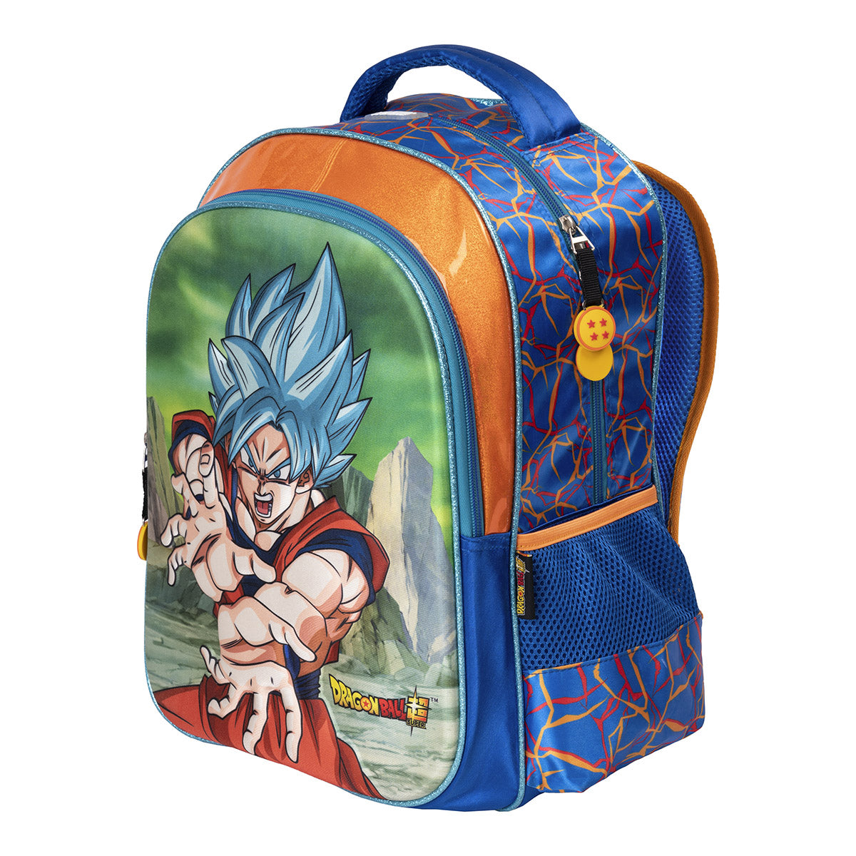 Mochila Escolar Goku ssj Blue Dragon Ball
