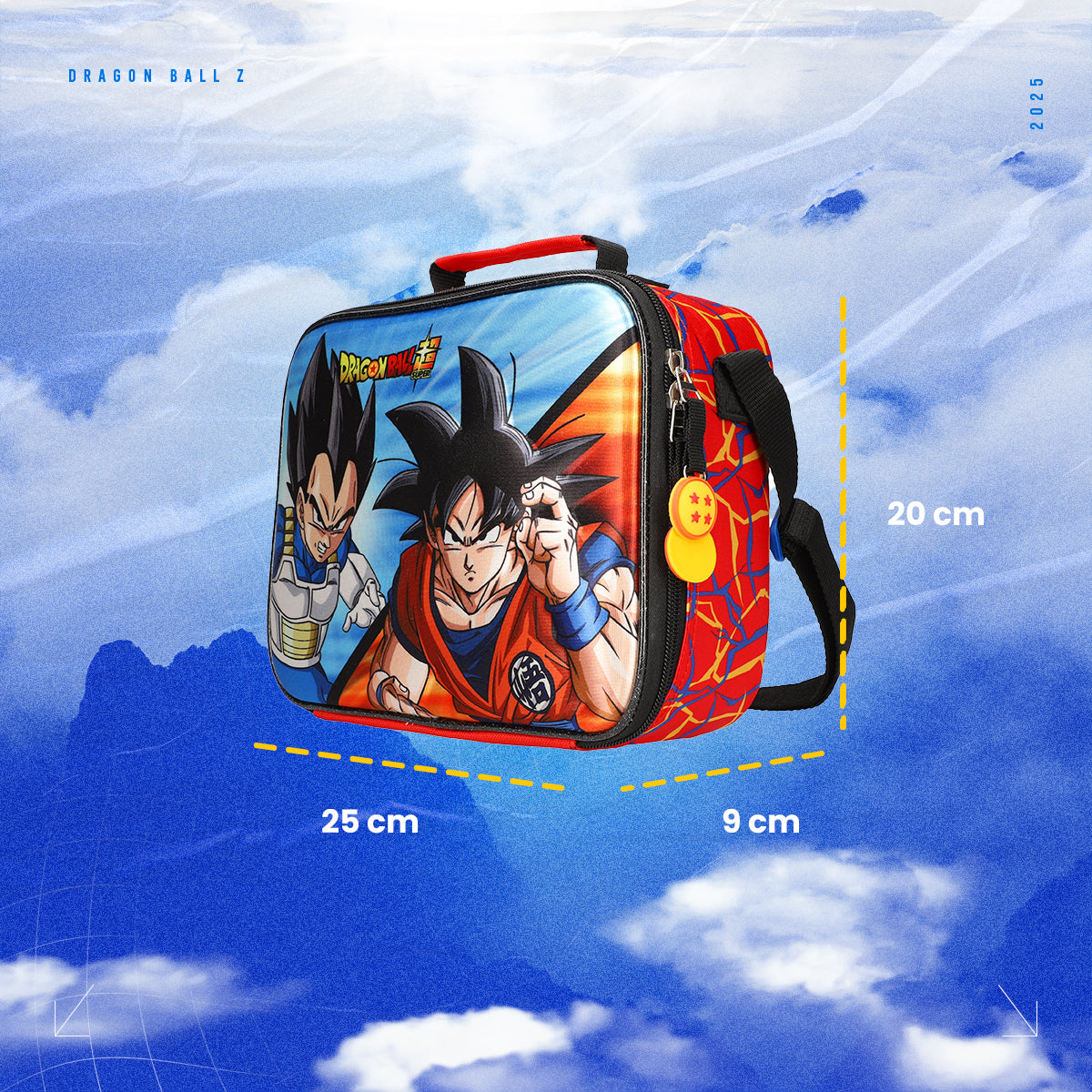 Set Mochila, Lonchera y Lapicera Escolar Dragon Ball Batalla Suprema