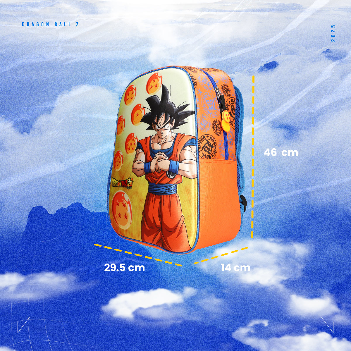 Set Mochila, Lonchera y Lapicera Dragon Ball Esferas del Dragón