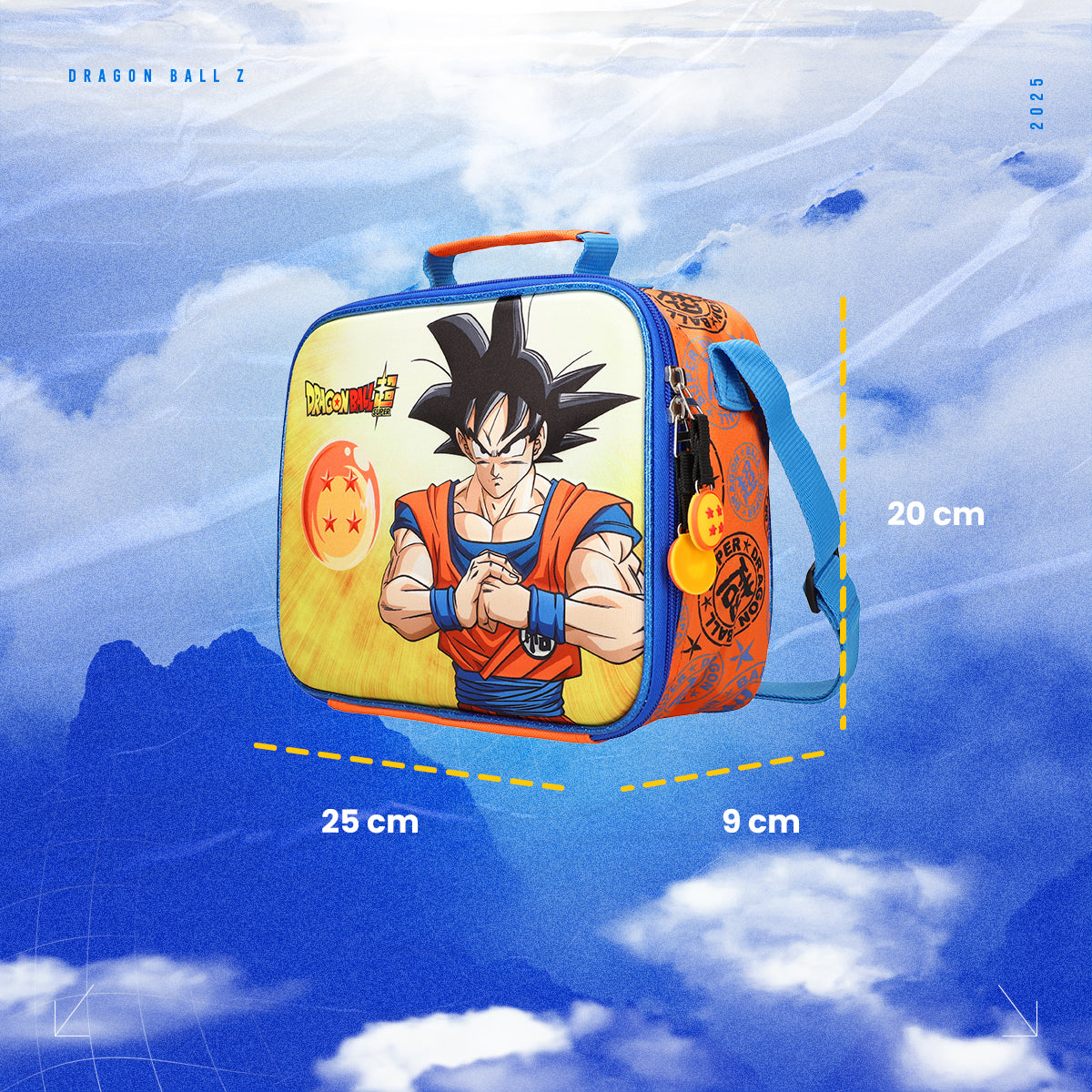 Set Mochila, Lonchera y Lapicera Dragon Ball Esferas del Dragón