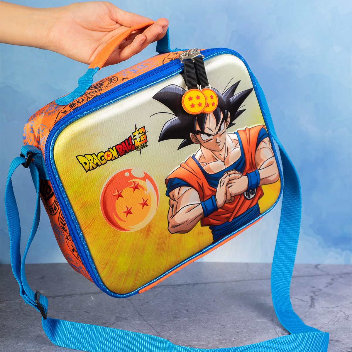 Set Mochila, Lonchera y Lapicera Dragon Ball Esferas del Dragón