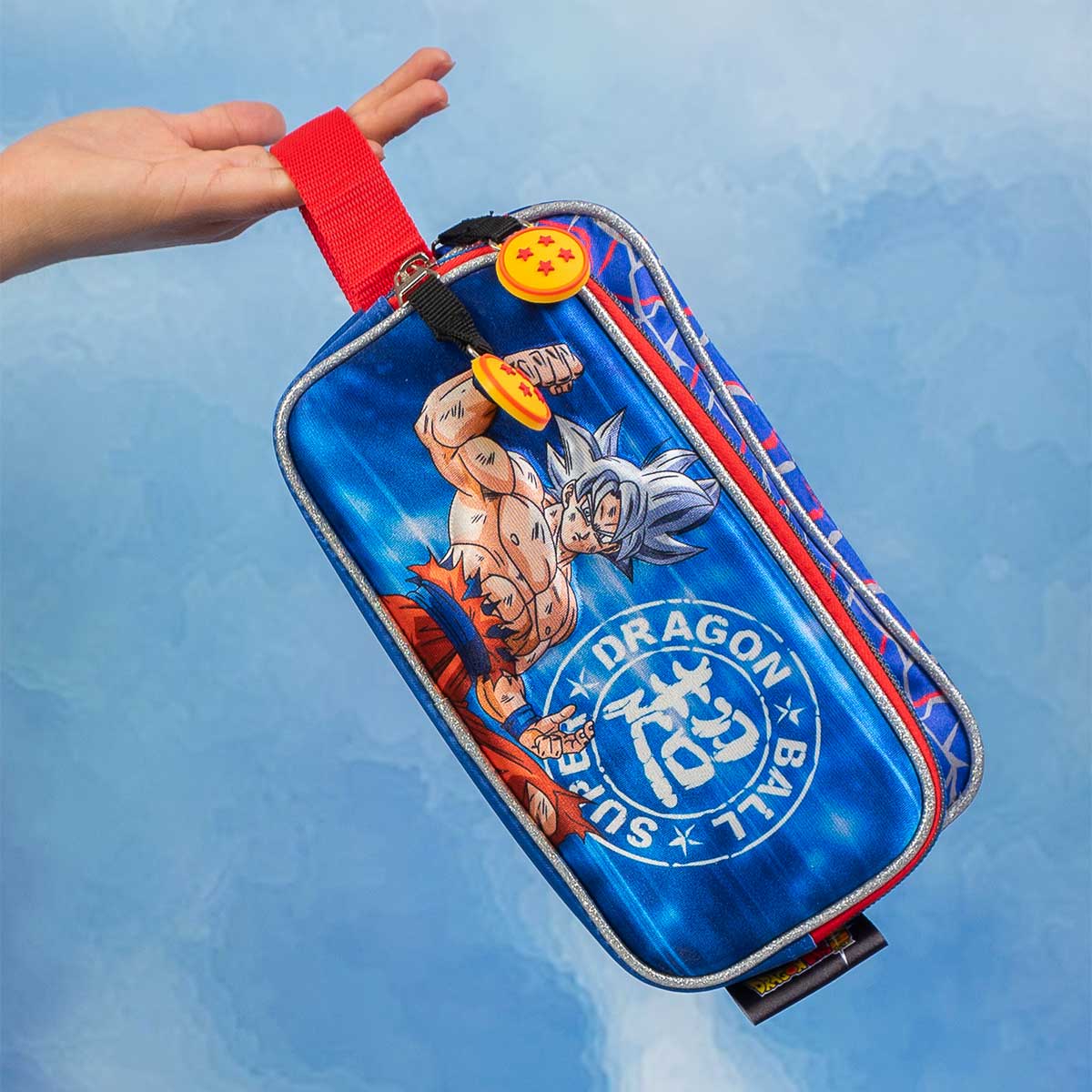 Estuchera Escolar Dragon Ball Goku Ultrainstinto