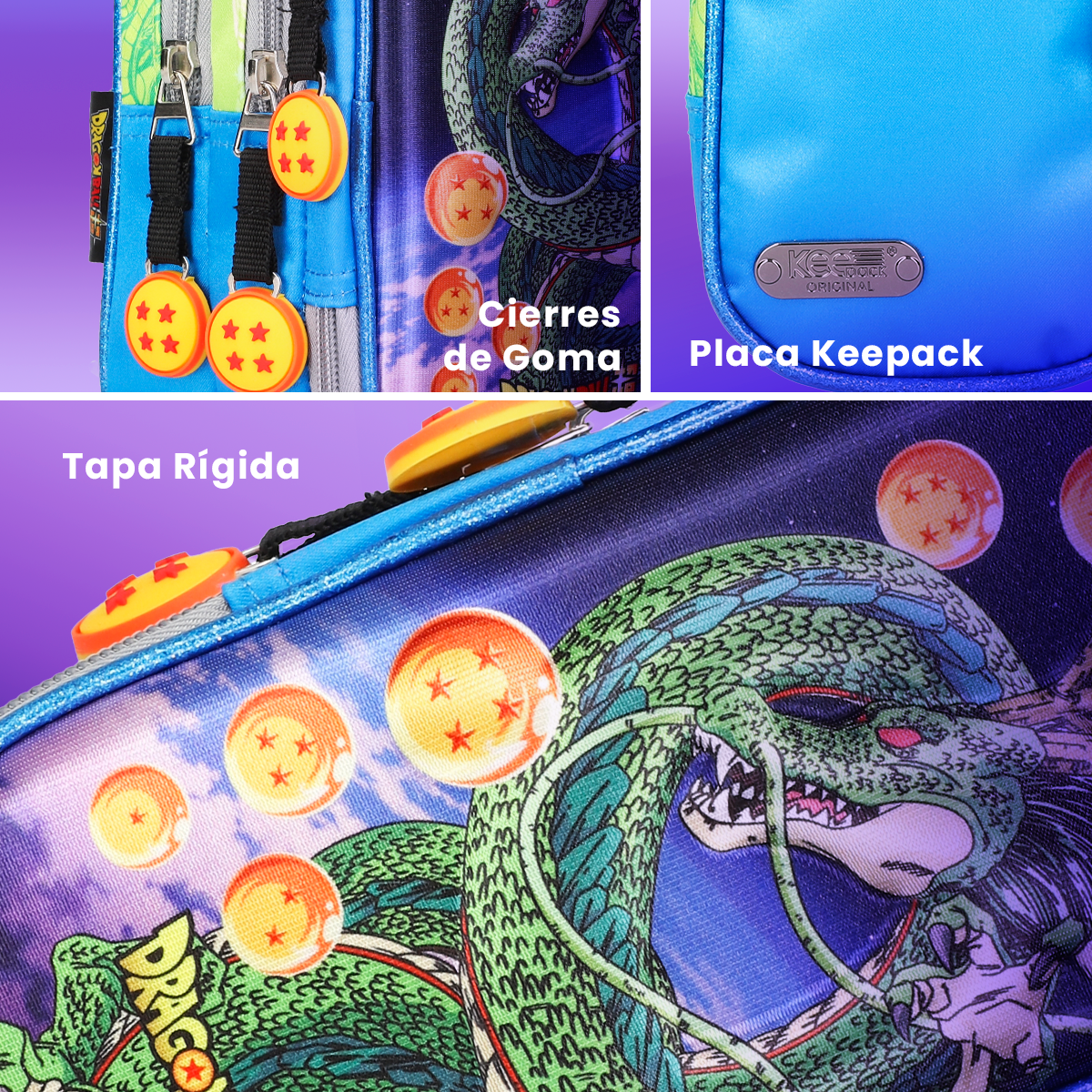 Estuchera Escolar Dragon Ball Shenlong