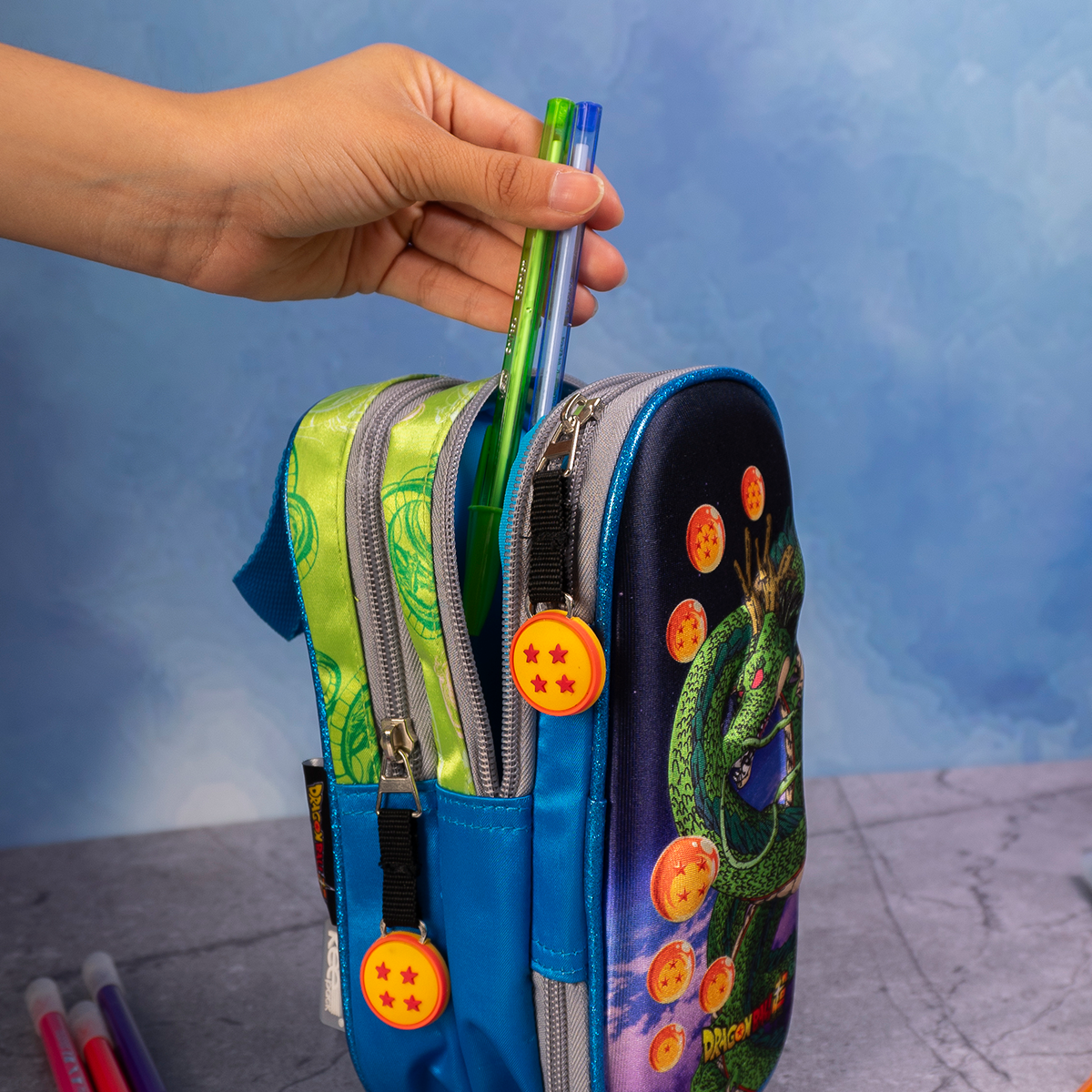 Estuchera Escolar Dragon Ball Shenlong