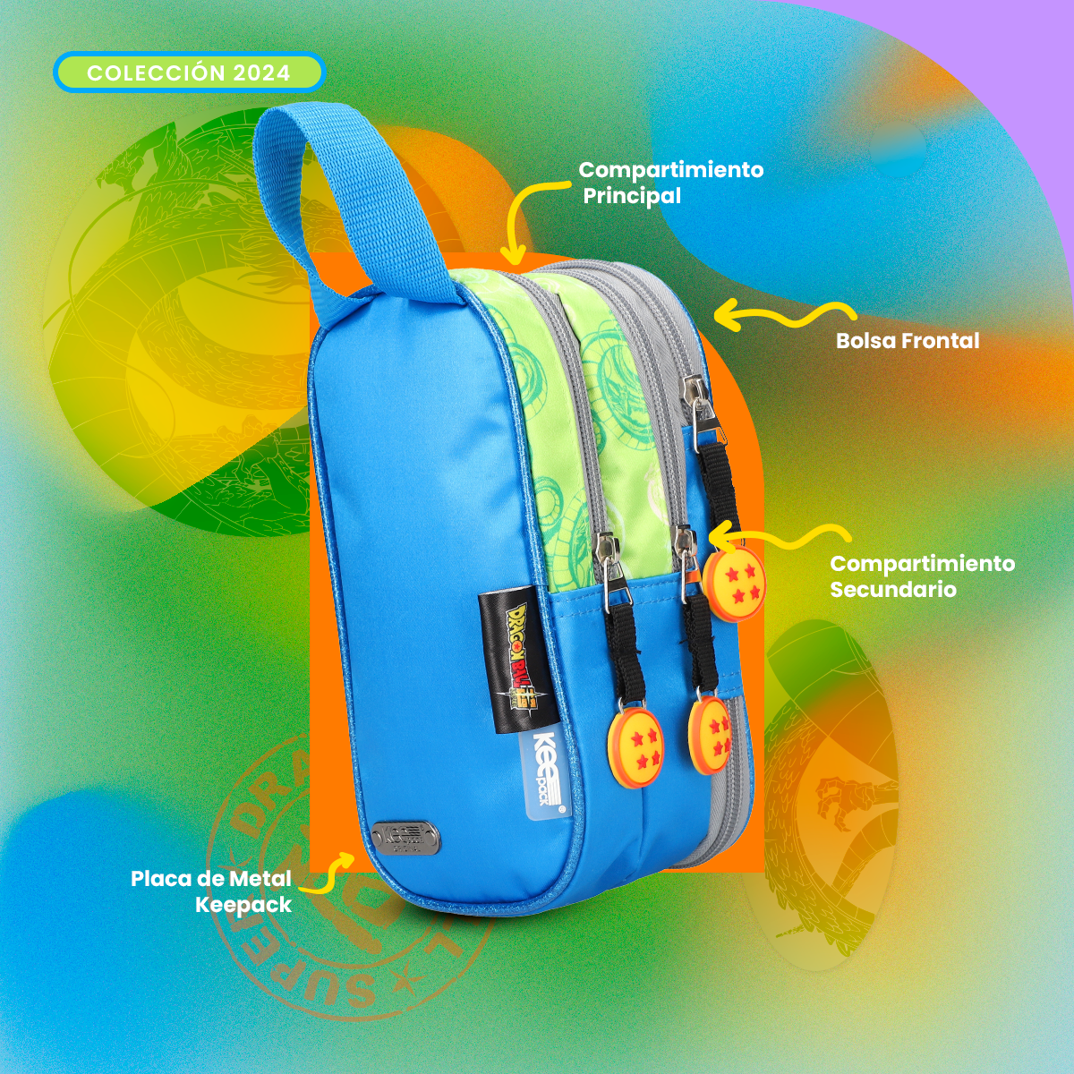 Estuchera Escolar Dragon Ball Shenlong