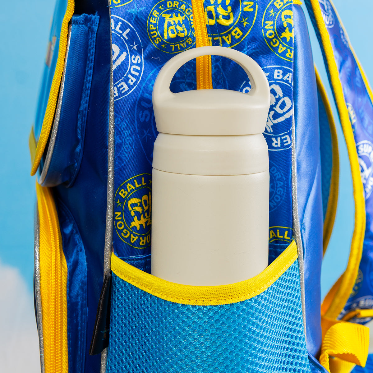 Mochila Escolar Dragon Ball Goku SSJ Blue Lenticular