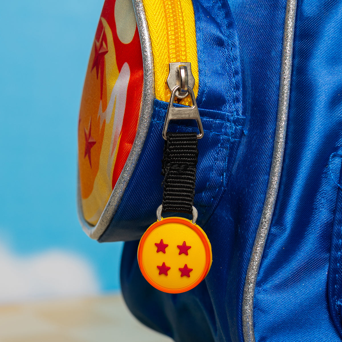 Set Mochila y Estuchera Escolar Dragon Ball Goku SSJ Blue Lenticular