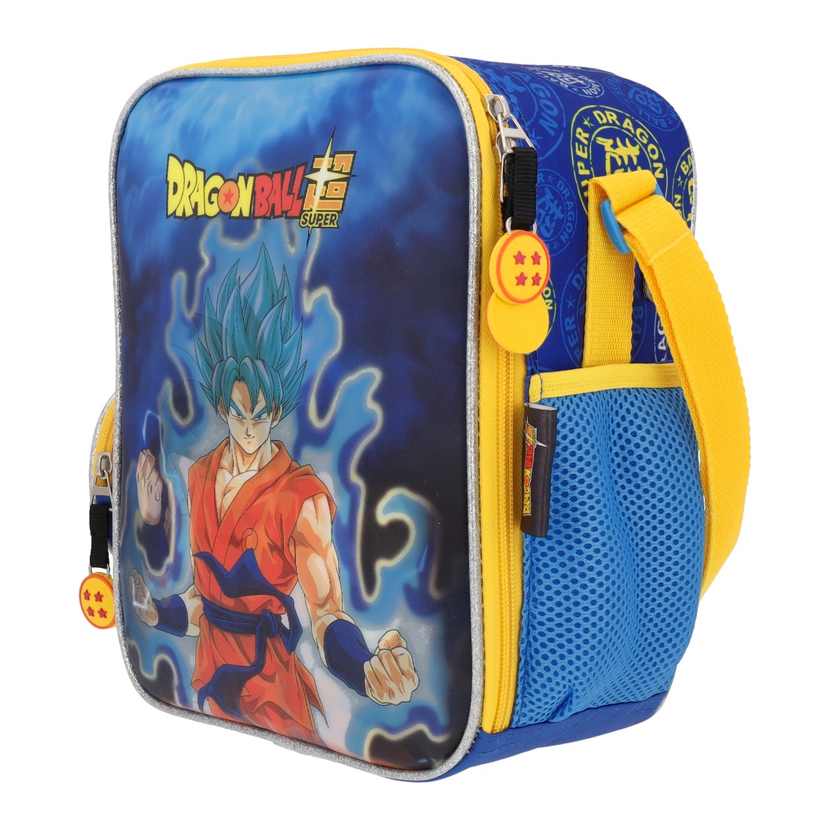 Lonchera Escolar Dragon Ball Goku SSJ Blue Lenticular