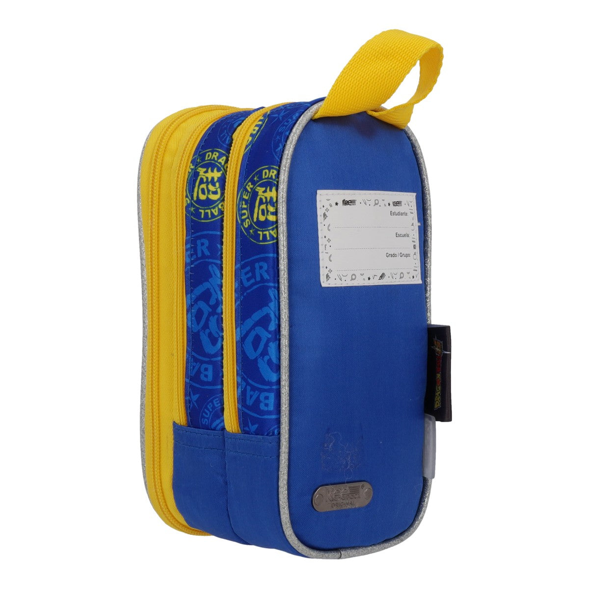 Estuchera Escolar Dragon Ball Goku SSJ Blue Lenticular