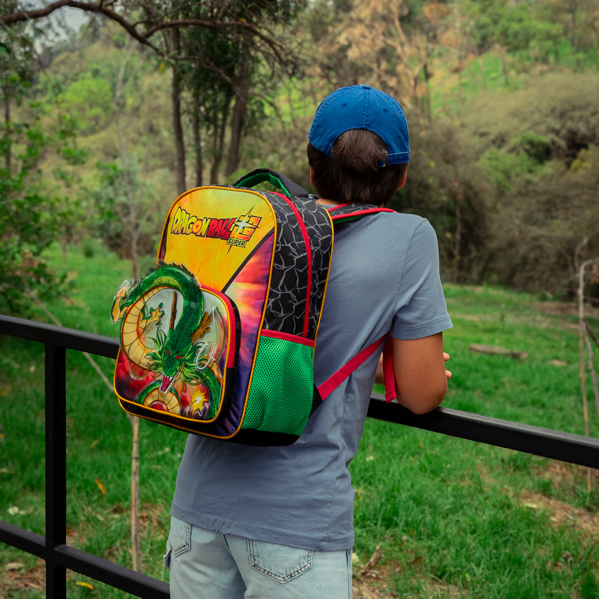 Mochila Escolar Dragon Ball Shenlong Legendaria